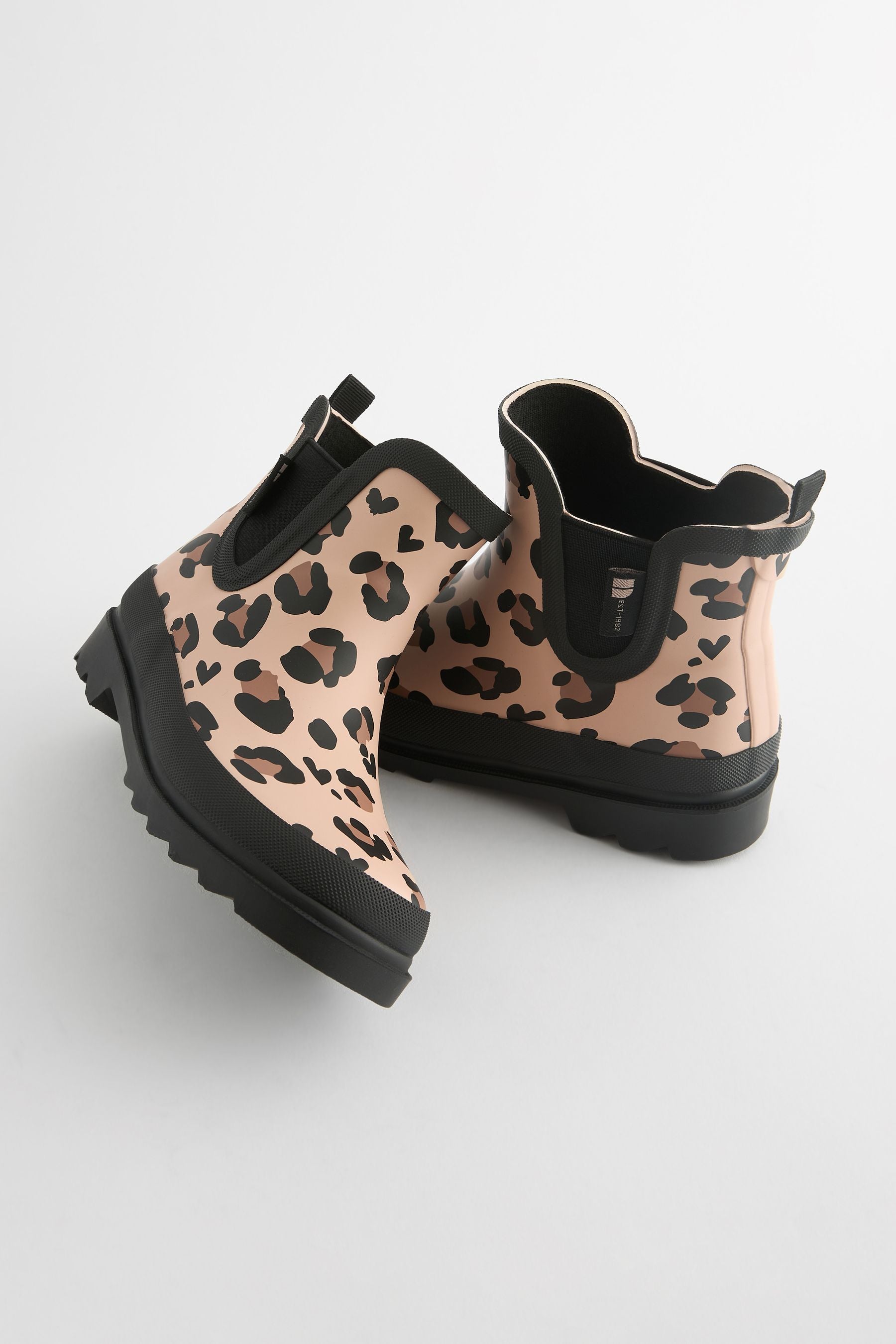 Animal Print Chelsea Wellies