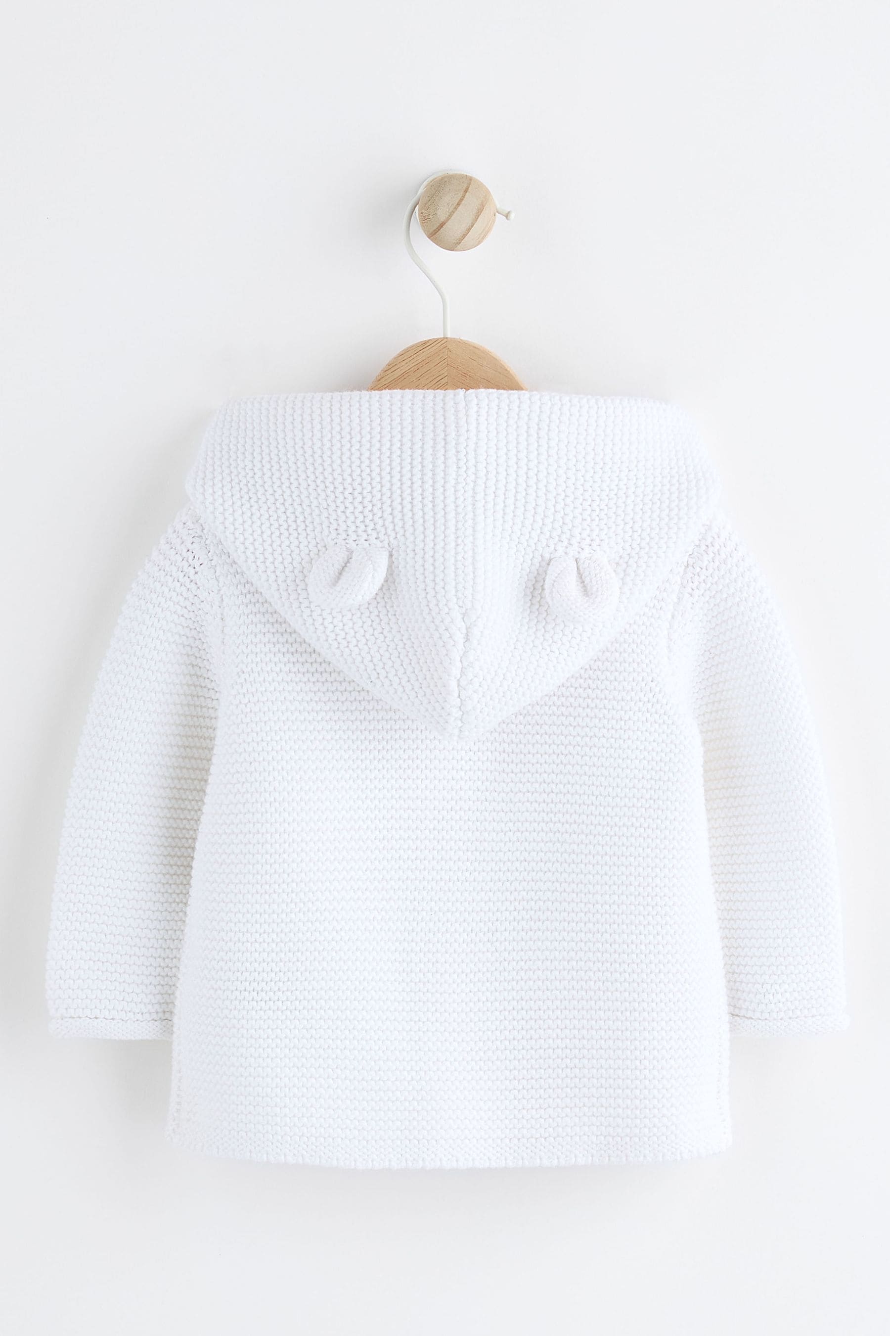 White Baby Knitted Cardigan