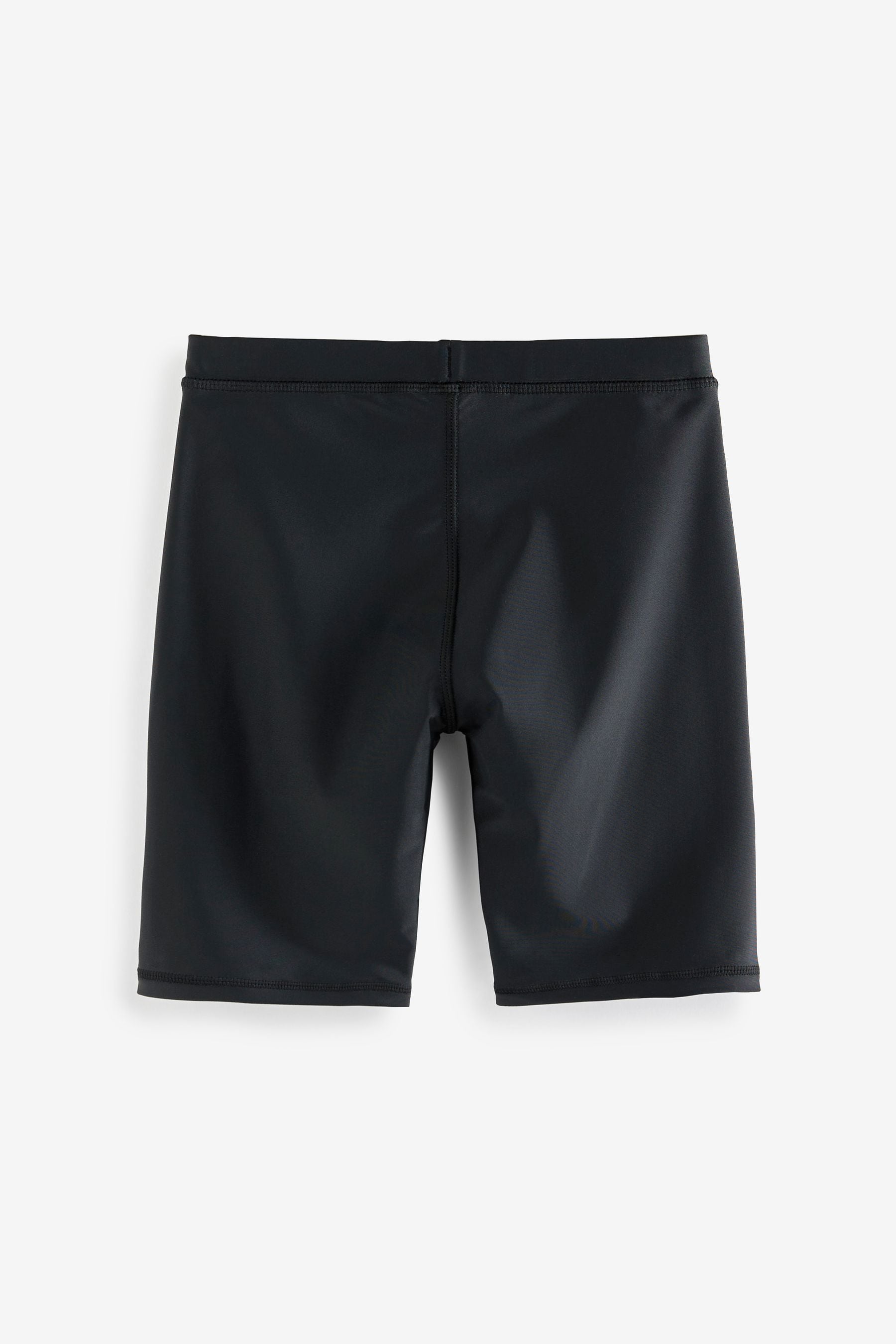 Black Longer Length Stretch Swim Shorts (3-16yrs)