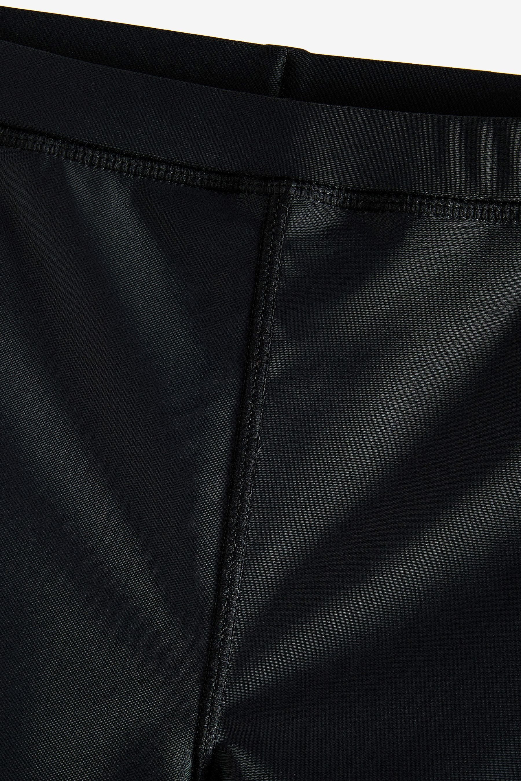 Black Stretch Swim Shorts (3-16yrs)