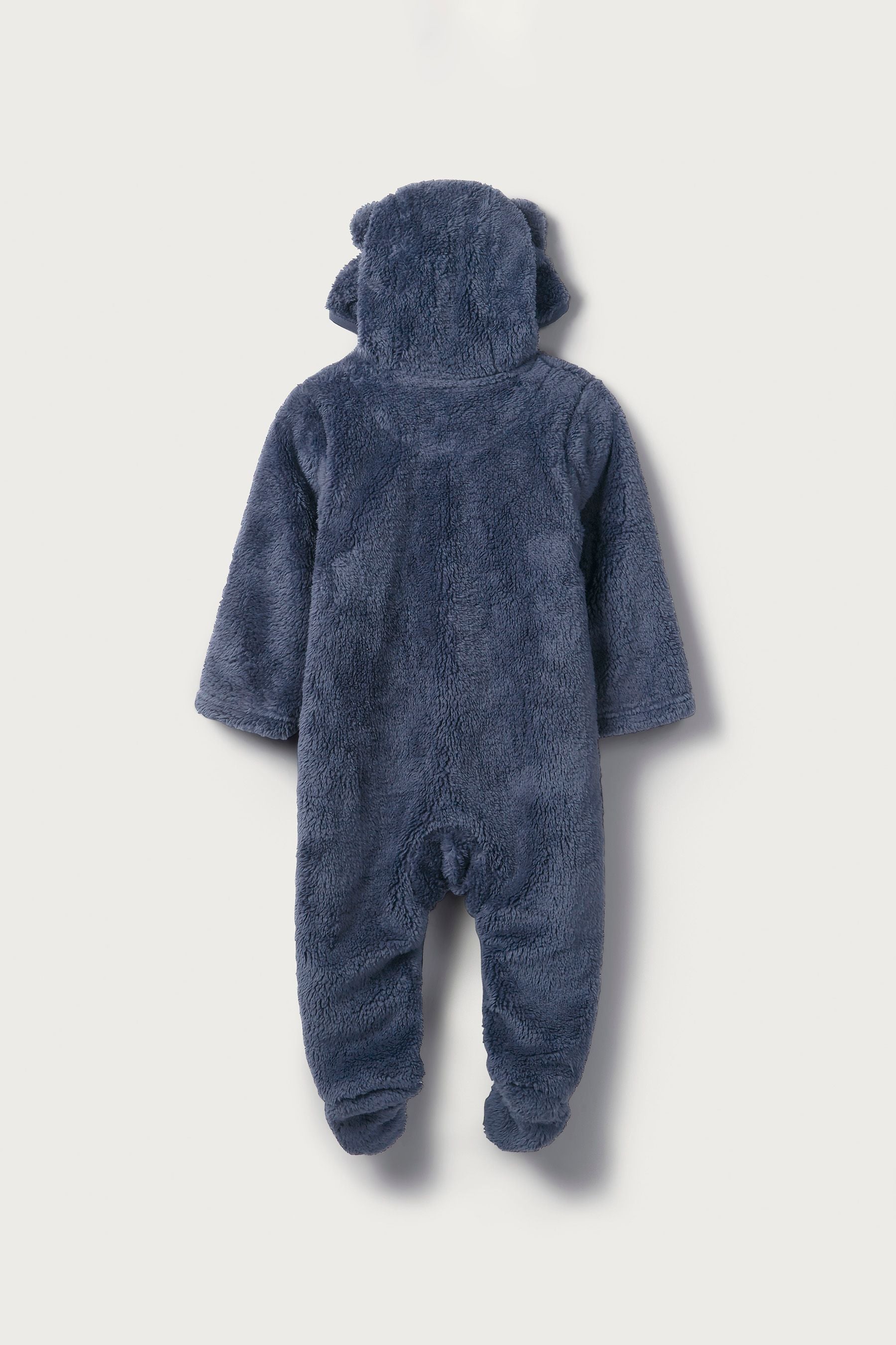 The White Company Teddy Bear Fleece Toddler Pramsuit