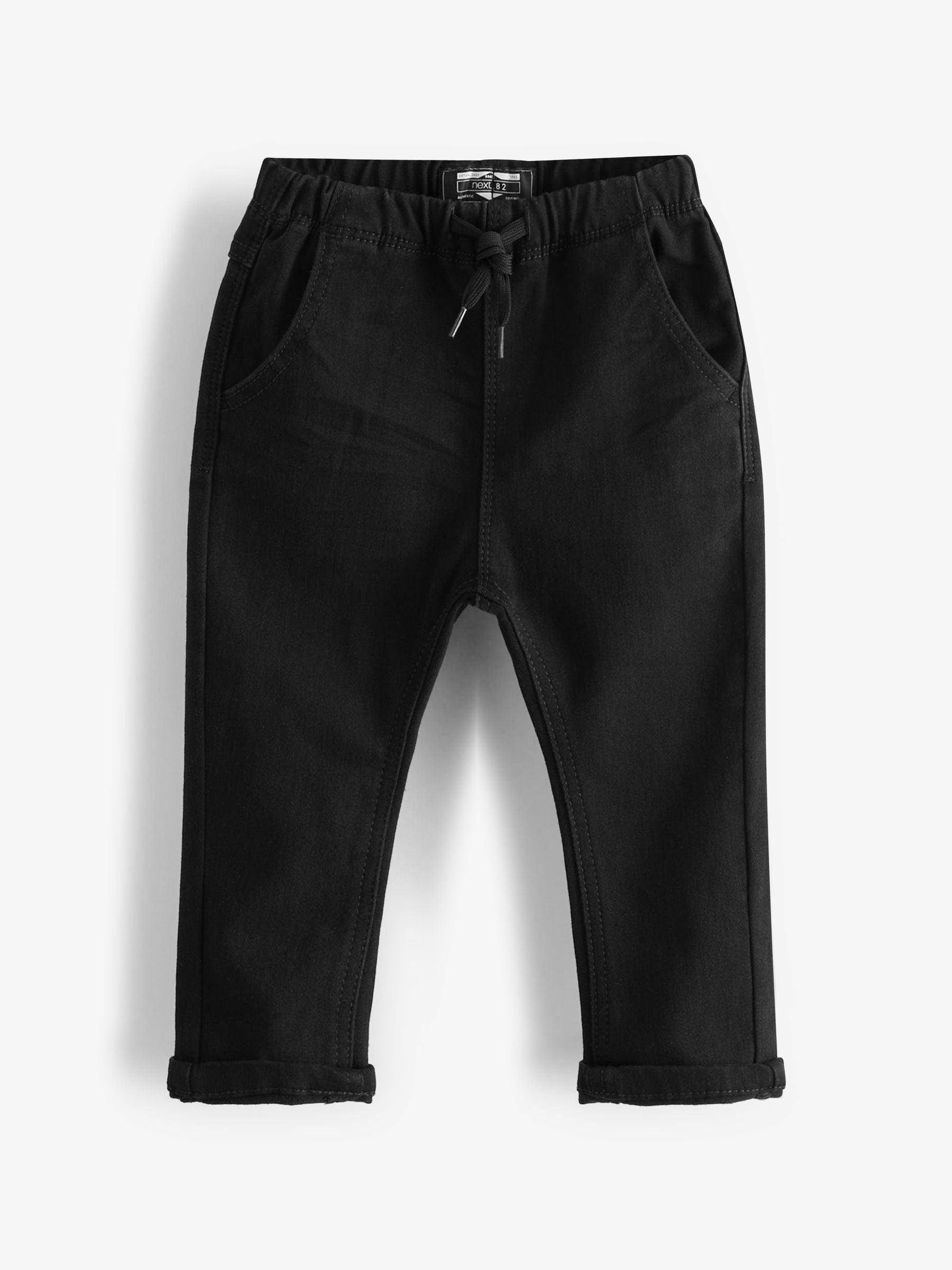 Black Super Soft Pull-On Jeans With Stretch (3mths-7yrs)