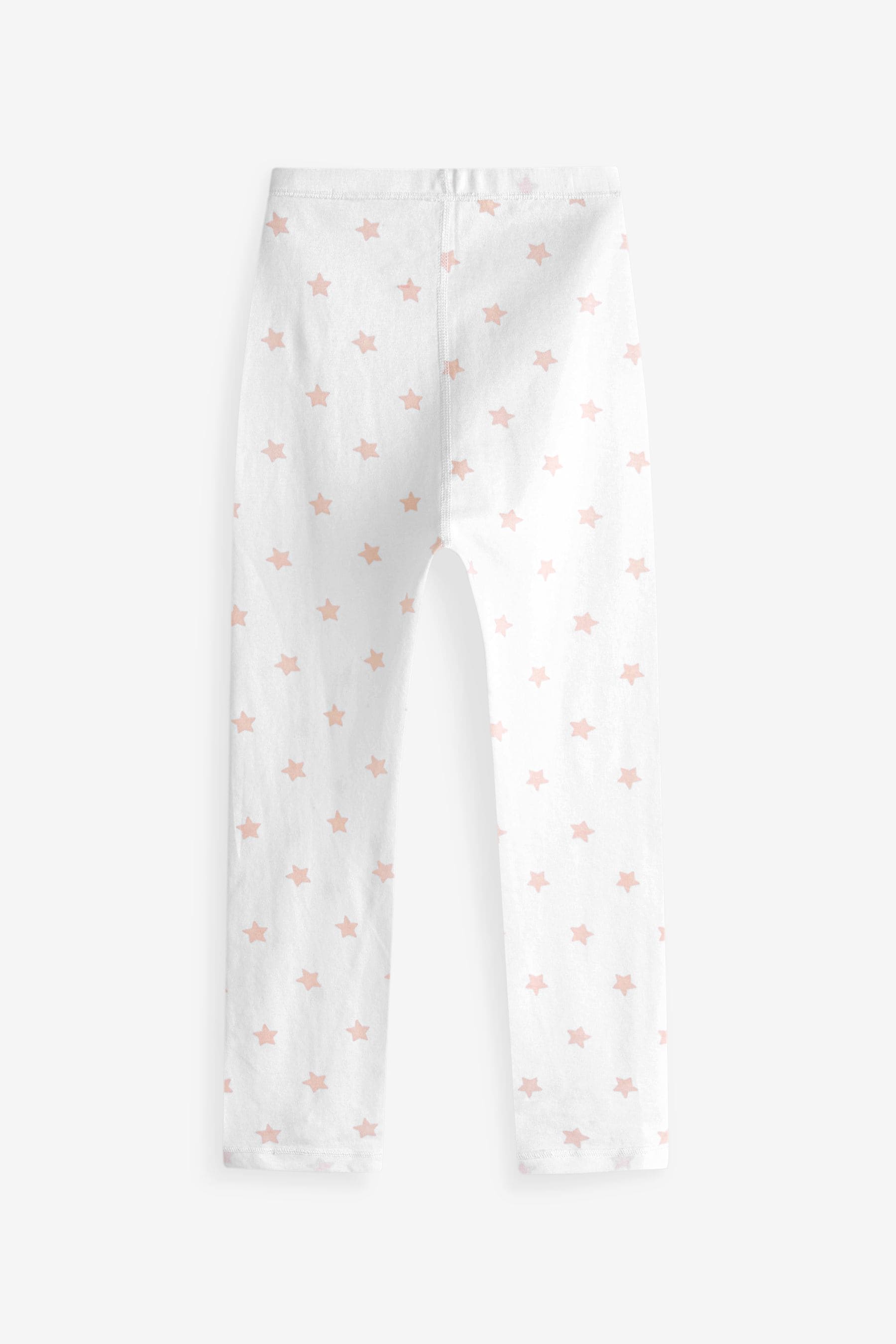 Pink/White Star 2 Pack Kind To Skin Pyjamas Set (12mths-12yrs)