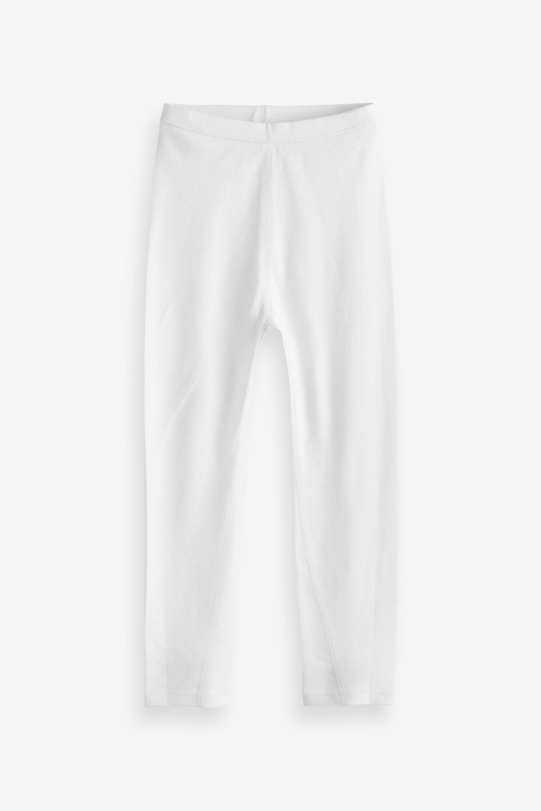 White 2 Pack Kind To Skin Leggings (9mths-12yrs)