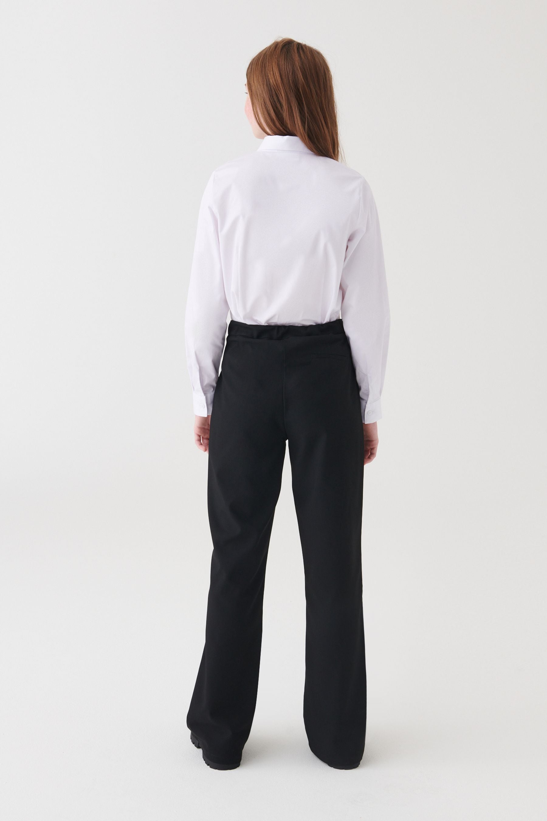 Black Senior School Flare Trousers (9-17yrs)