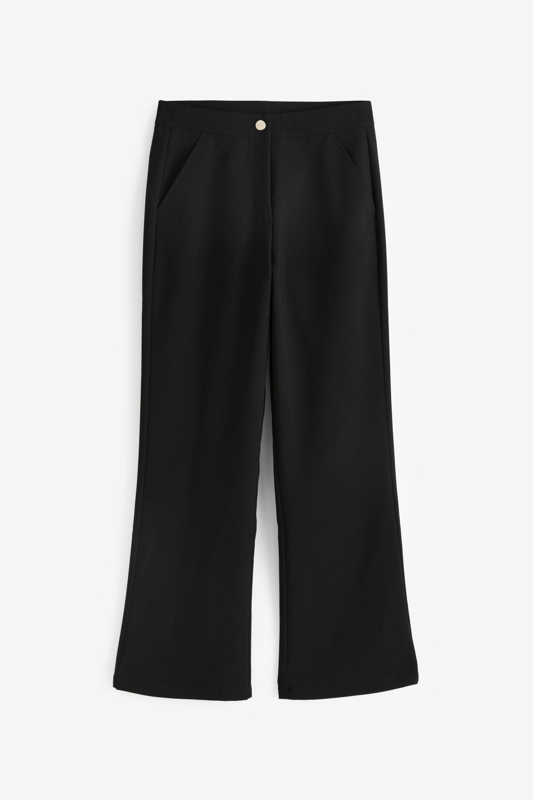 Black Senior School Flare Trousers (9-17yrs)