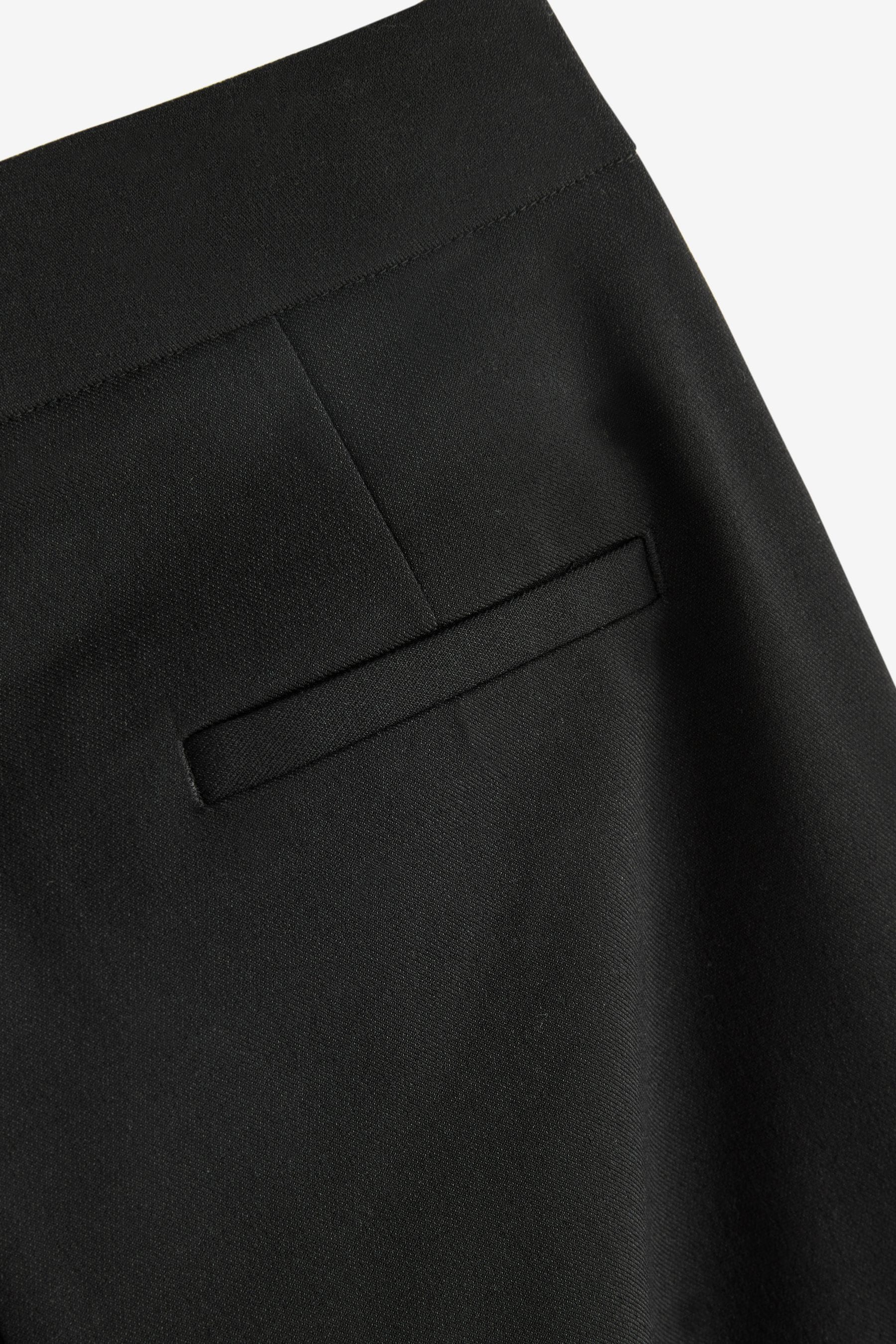 Black Senior School Flare Trousers (9-17yrs)