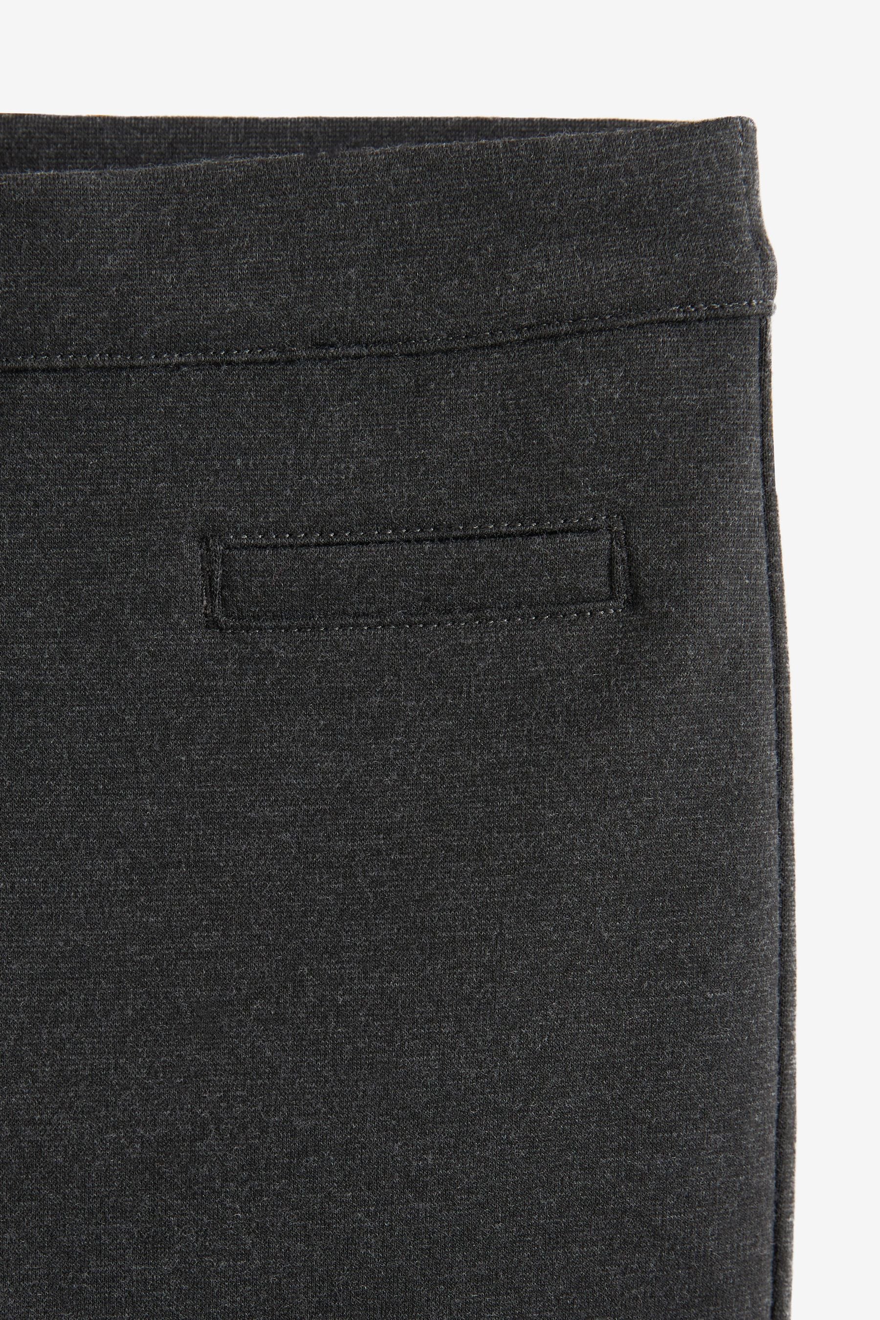 Grey Jersey Stretch Pull-On Skinny School Trousers (3-16yrs)