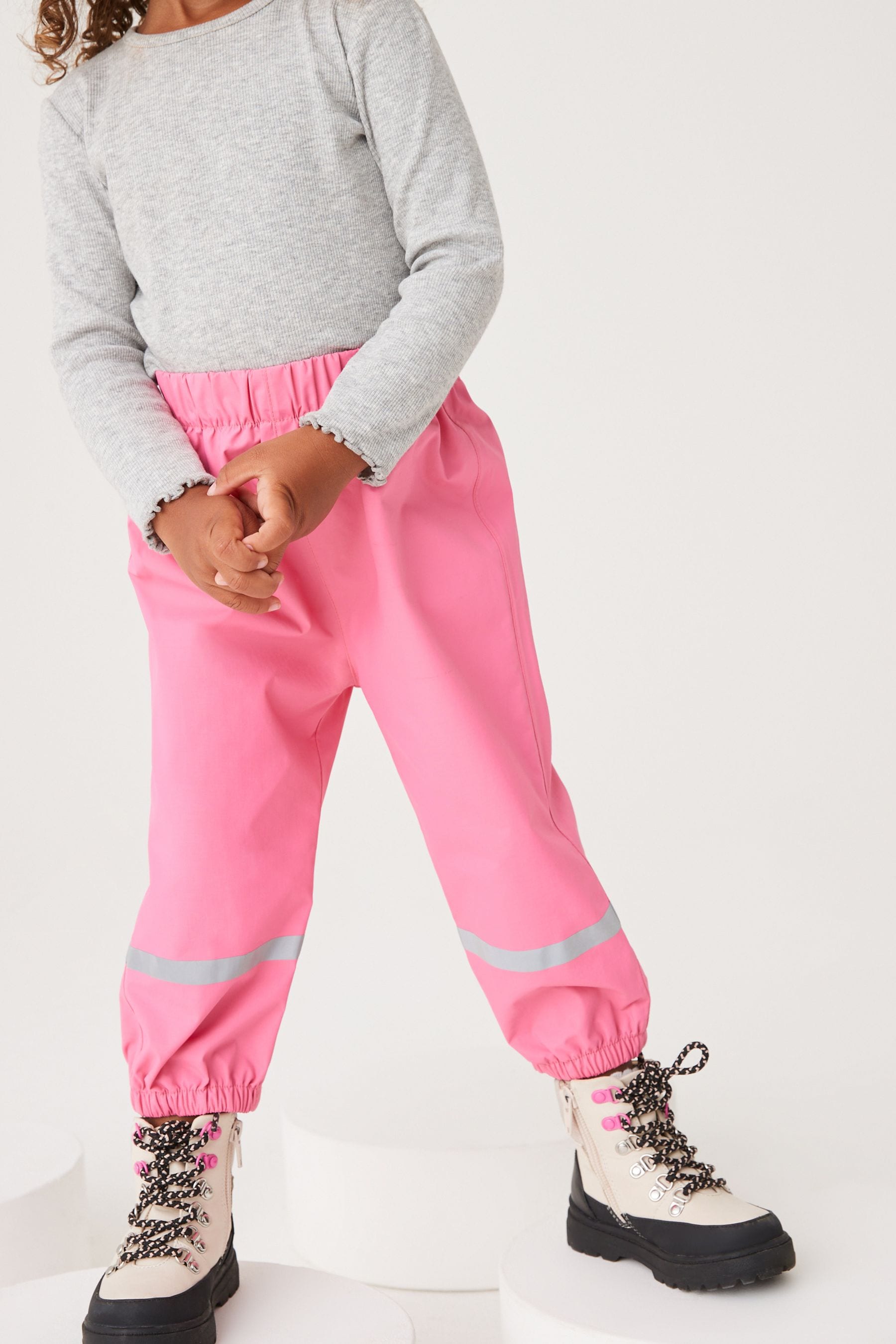 Pink Waterproof Trousers (3mths-7yrs)