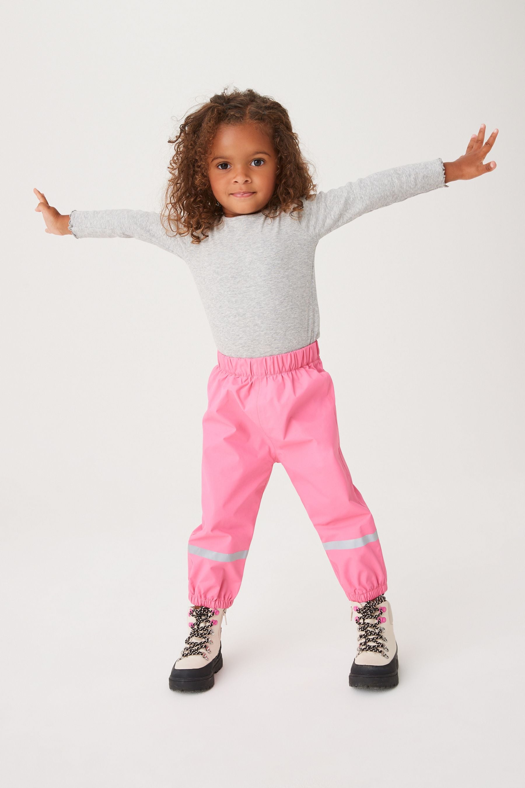 Pink Waterproof Trousers (3mths-7yrs)