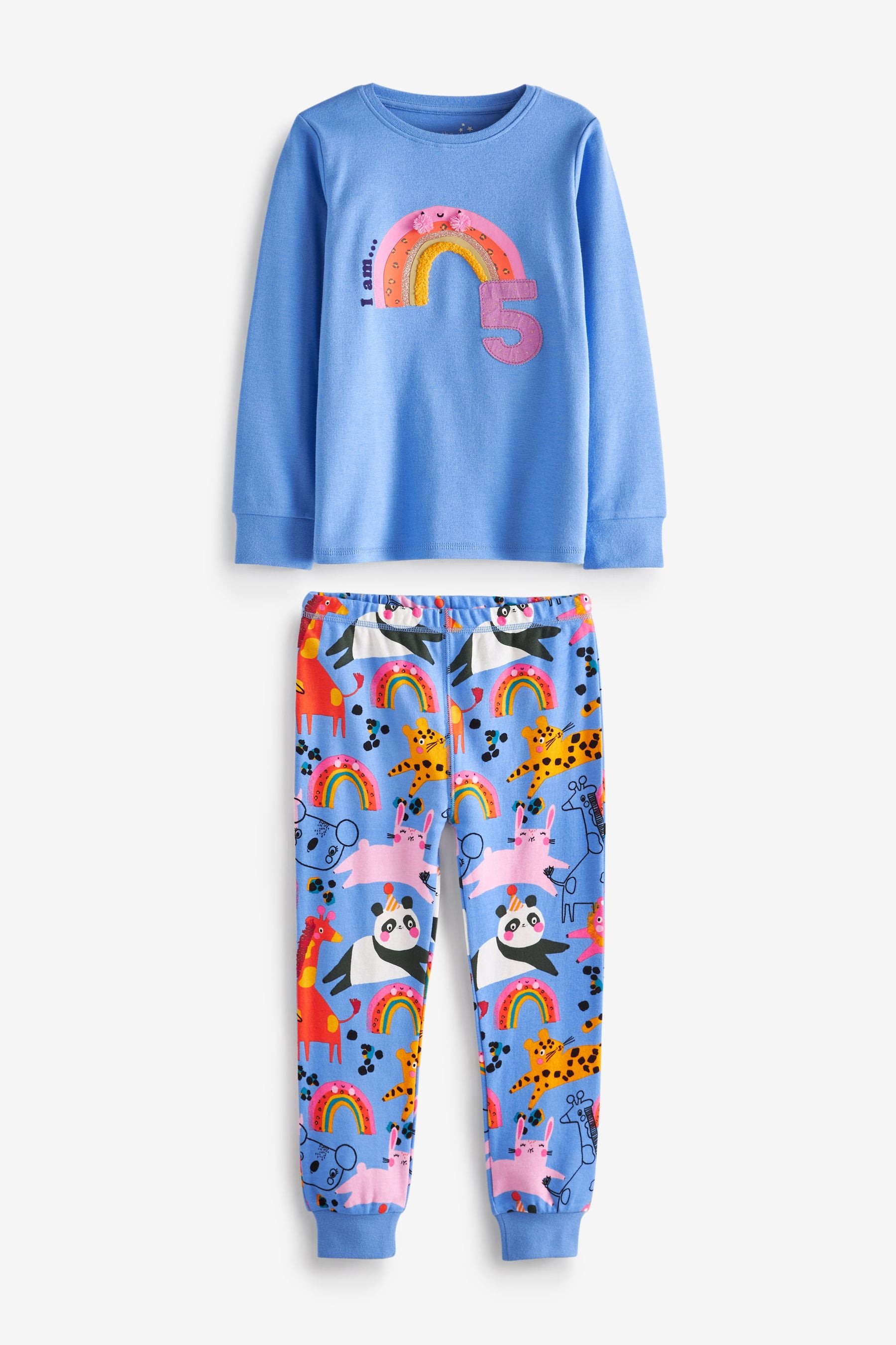 Bright 'I Am' Birthday Long Sleeve Pyjama 1 Pack