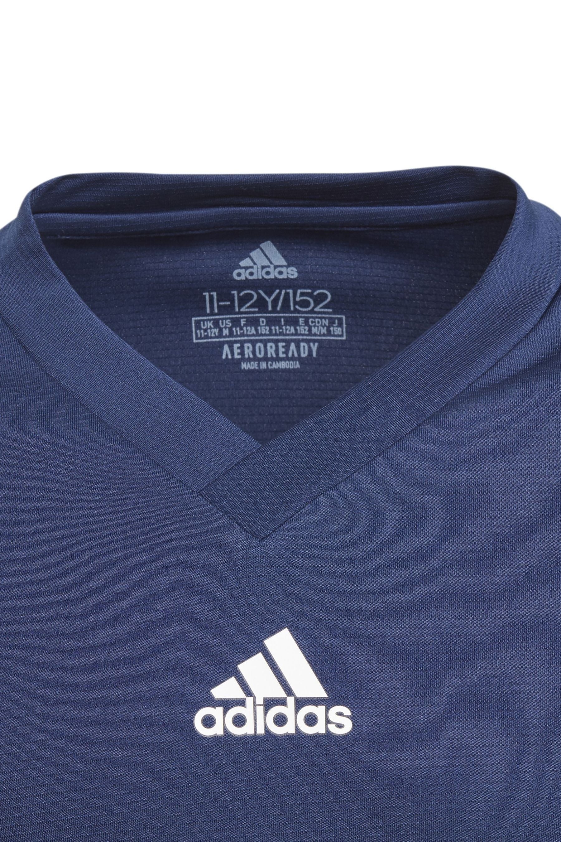 adidas Blue Team Base T-Shirt