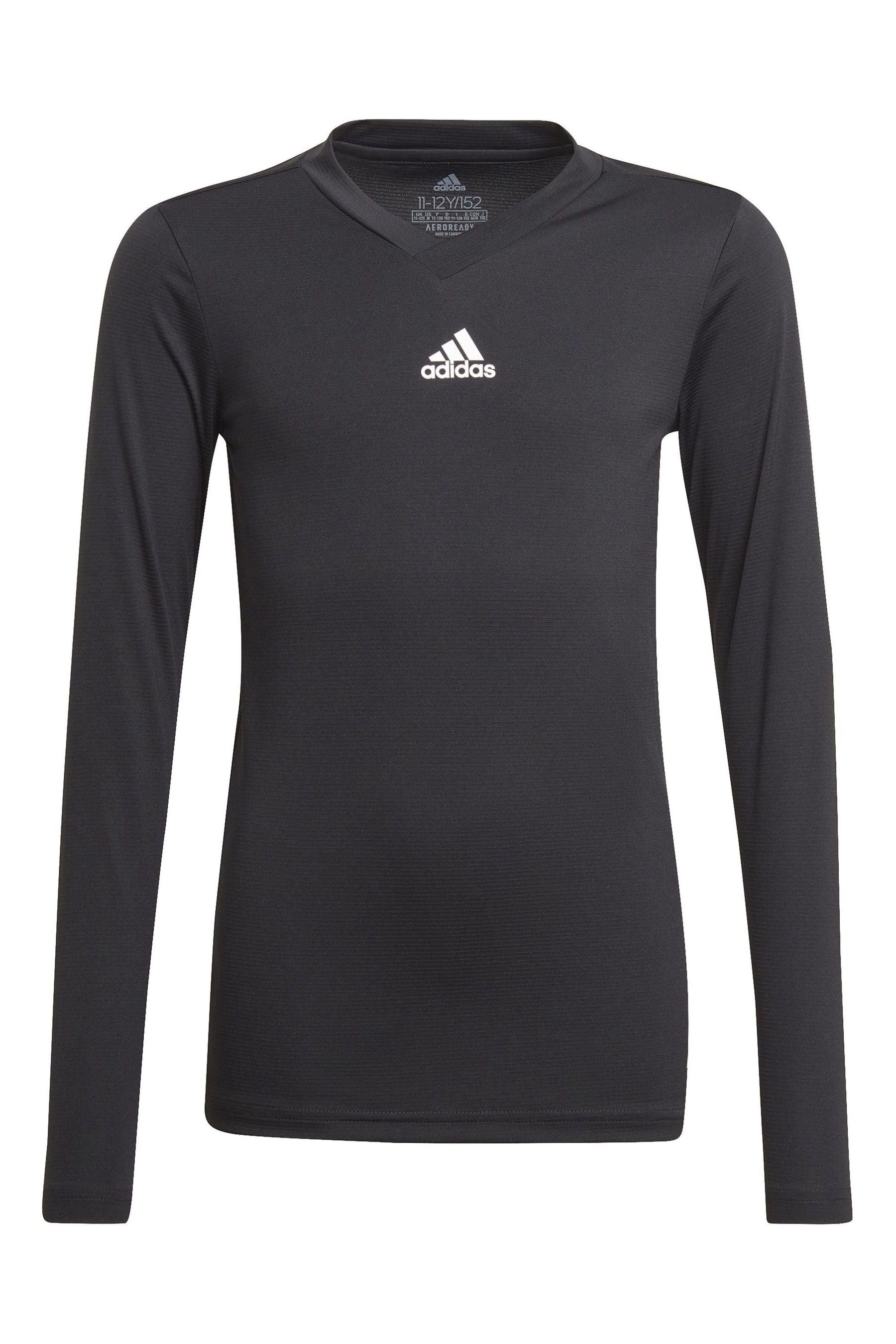 adidas Black Team Base T-Shirt