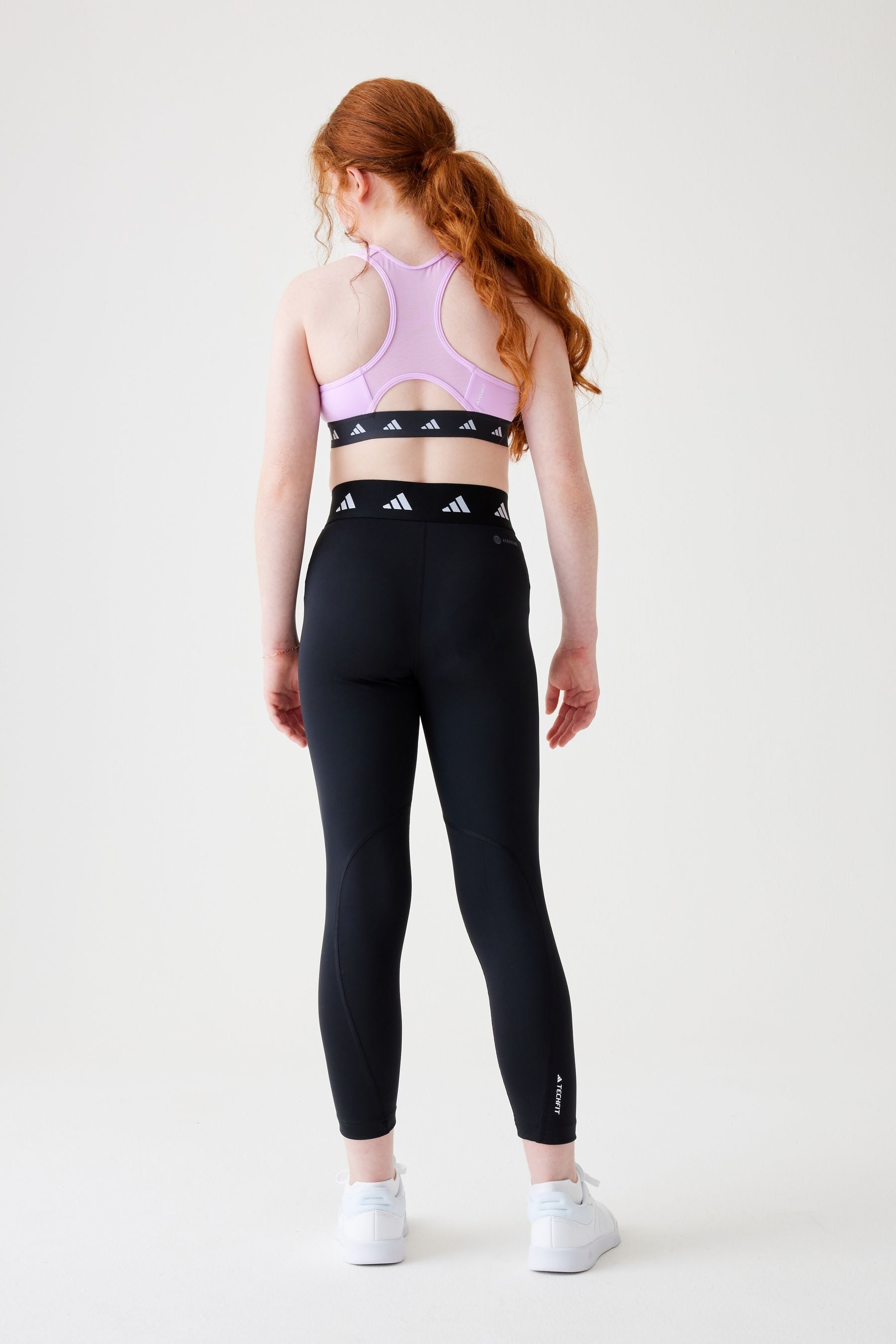 adidas Black Sportswear Aeroready Techfit 7/8 Leggings