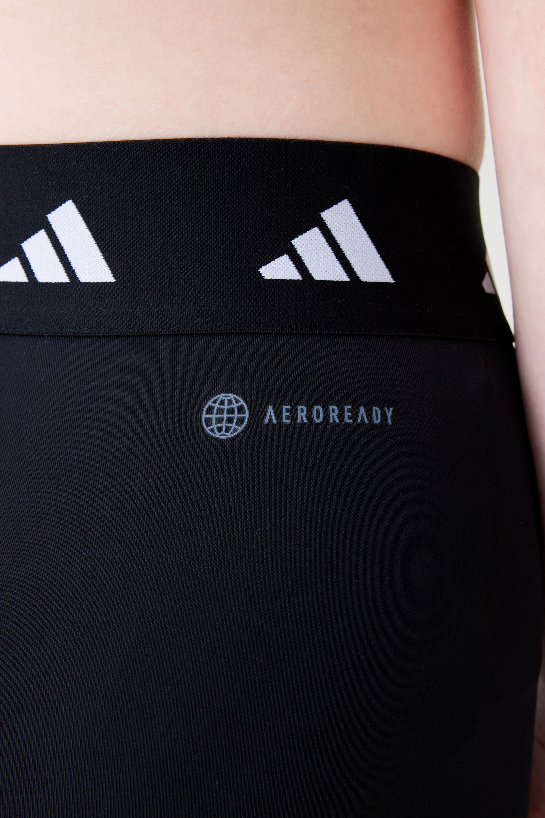 adidas Black Sportswear Aeroready Techfit 7/8 Leggings