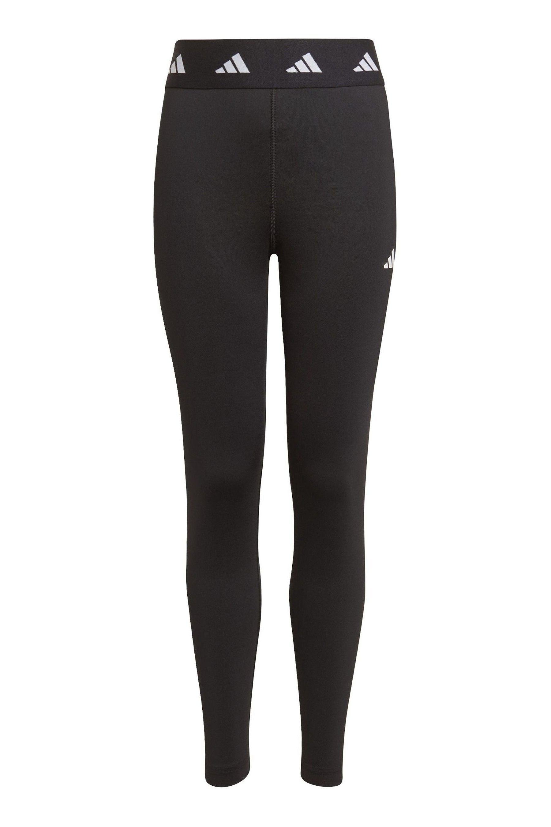 adidas Black Sportswear Aeroready Techfit 7/8 Leggings