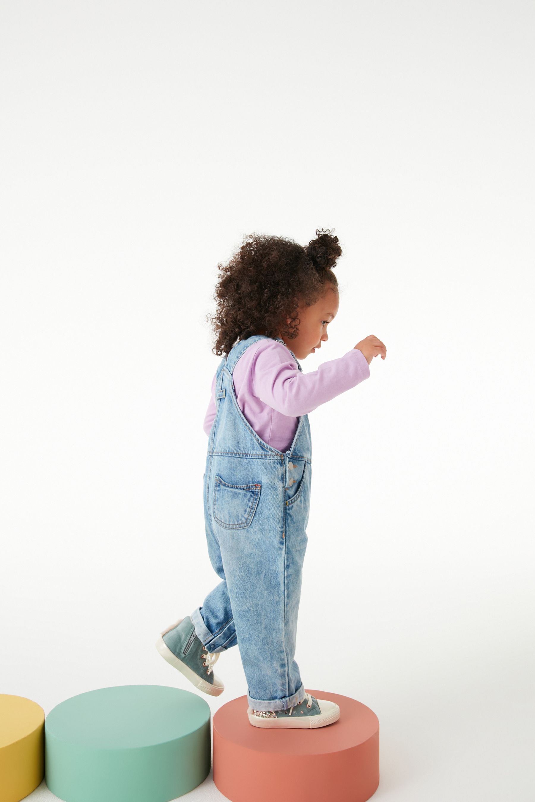 Denim Dungarees (3mths-7yrs)