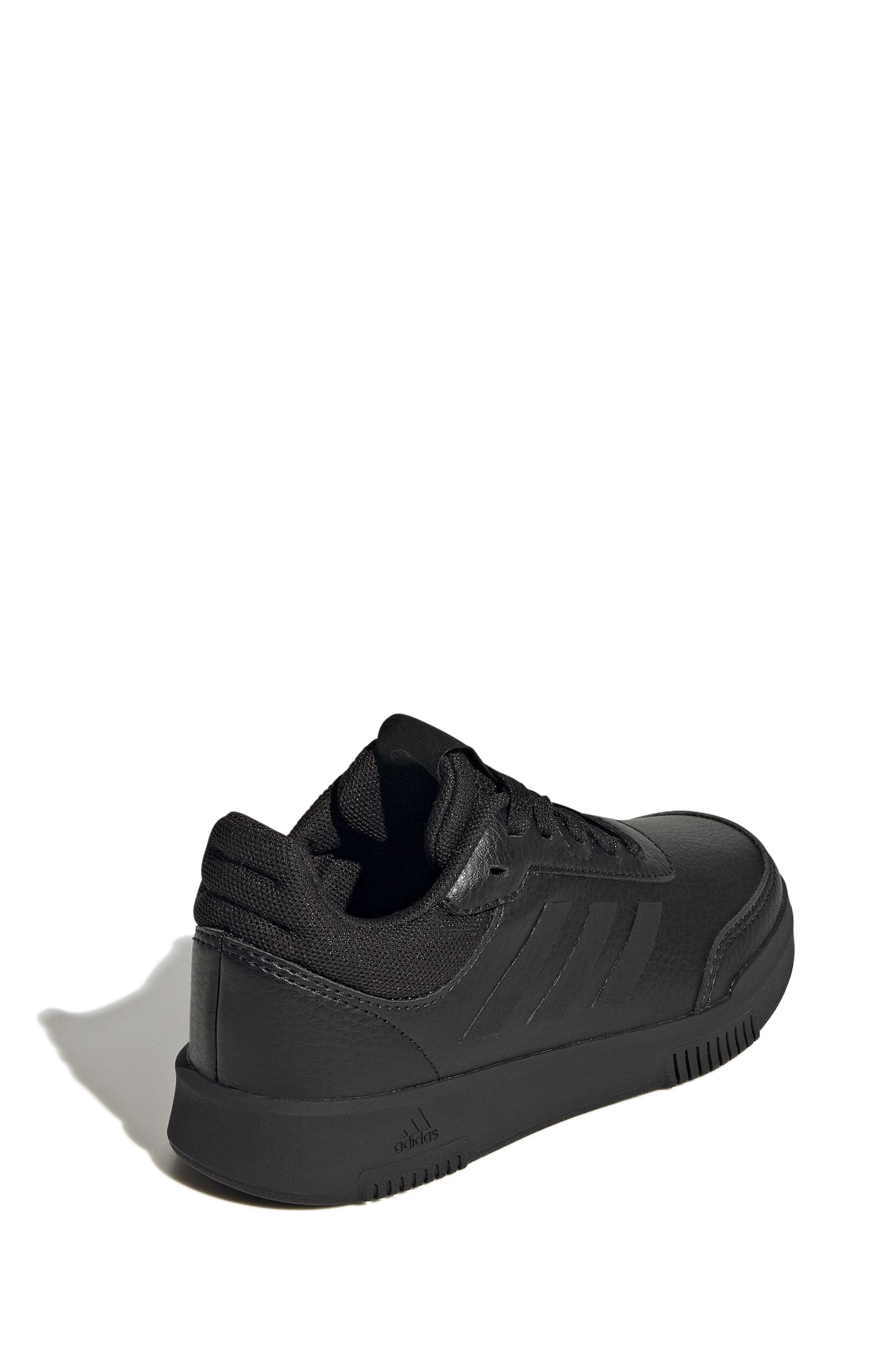 adidas Originals Black Chrome Tensaur Sport Lace Up Trainers