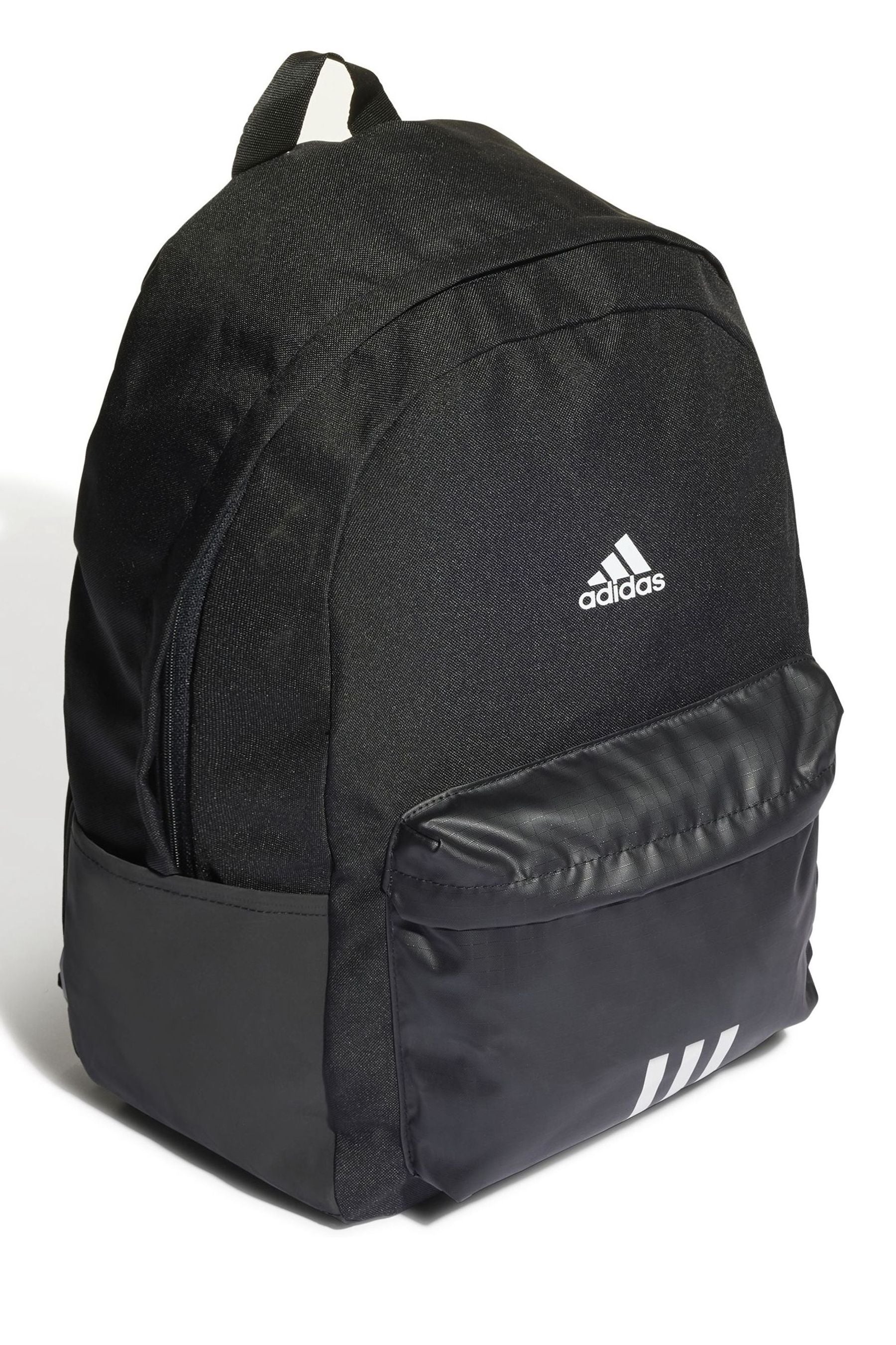 adidas Black Adult Classic Badge of Sport 3-Stripes Backpack