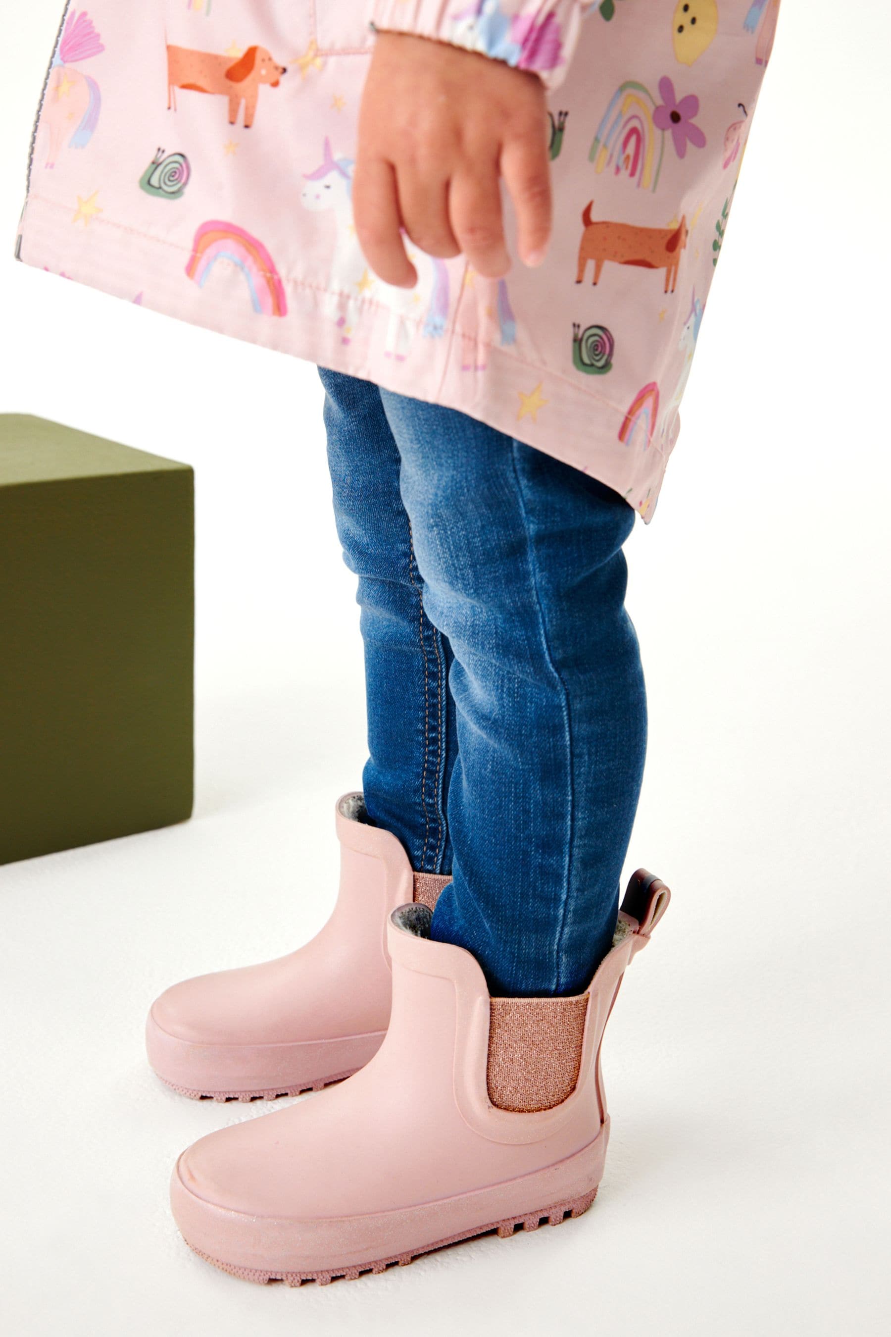 Pink Chelsea Wellies