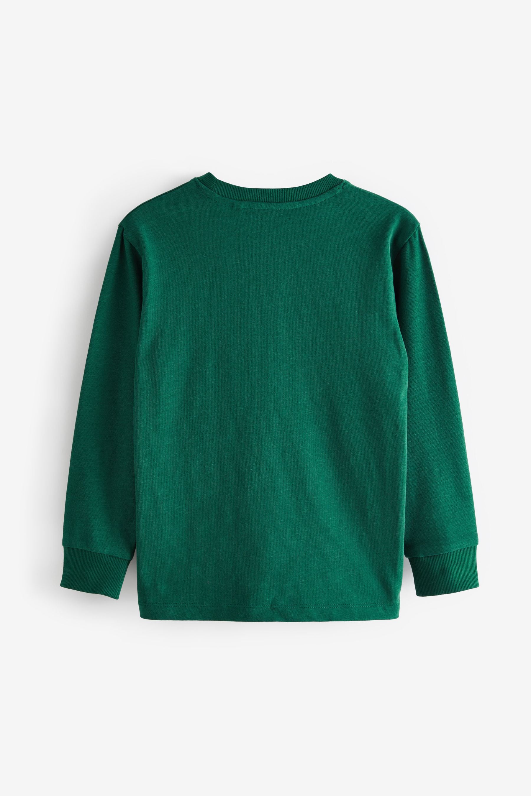 Green Forest Long Sleeve Cosy T-Shirt (3-16yrs)