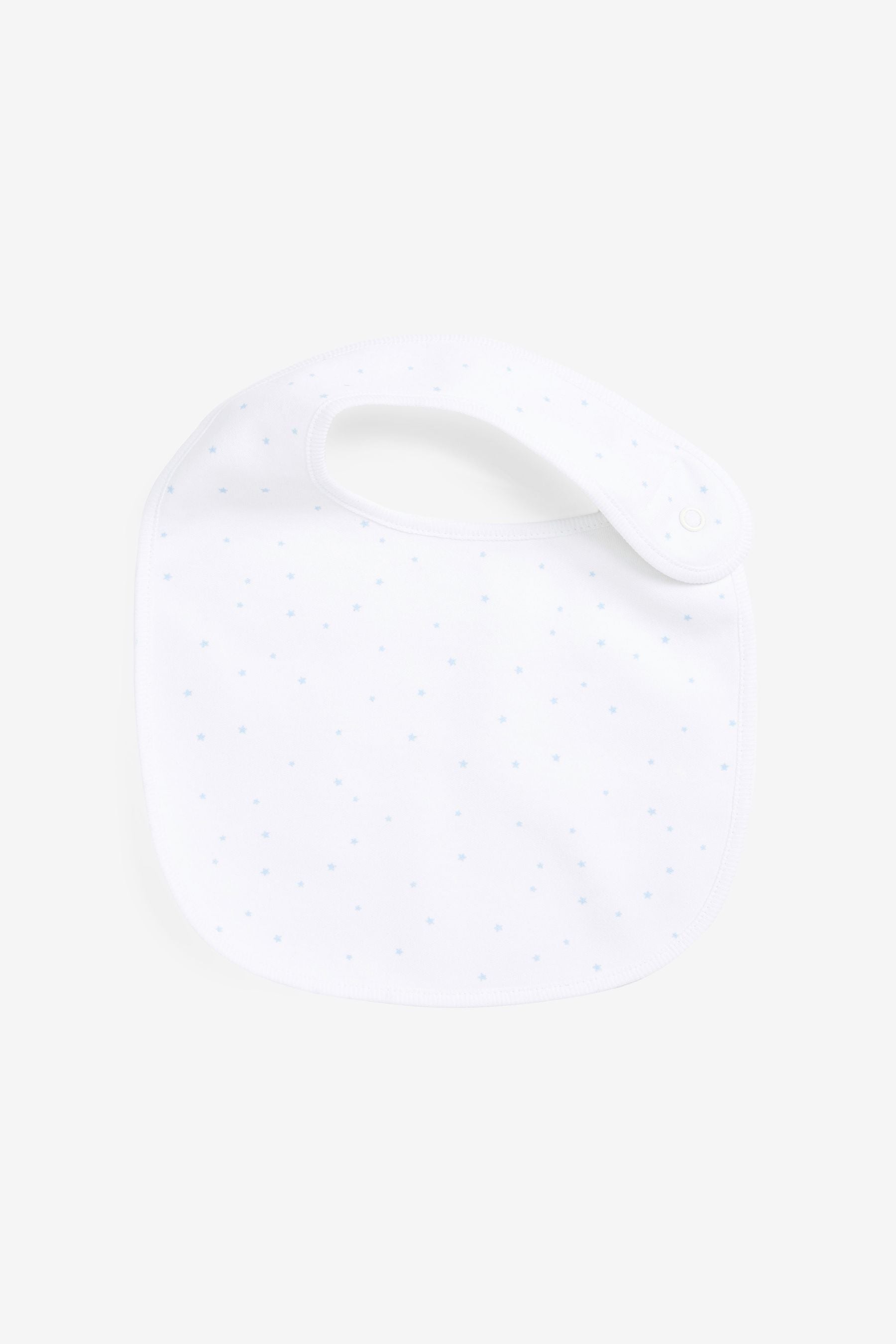 Blue Elephant 3 Pack Baby Bibs