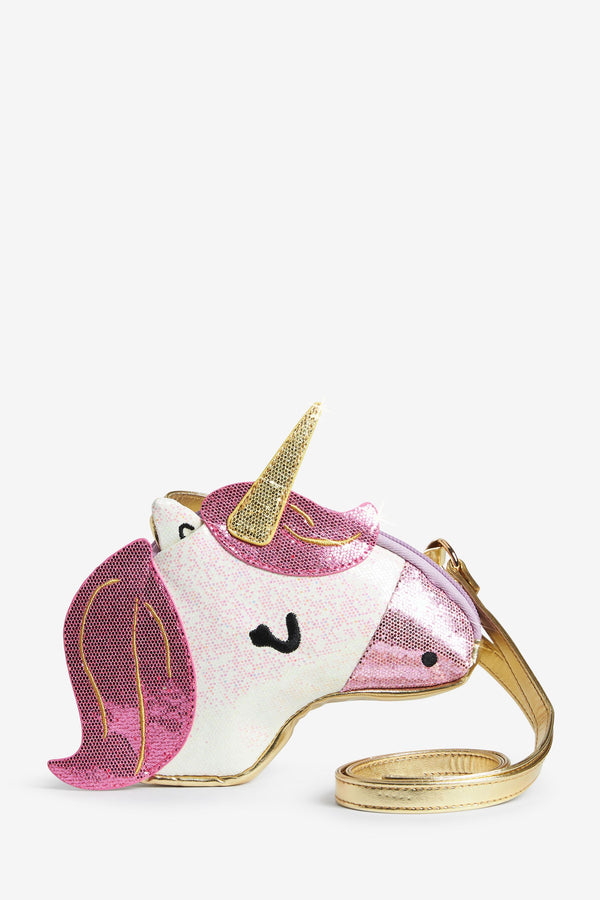 Pink/White Unicorn Bag