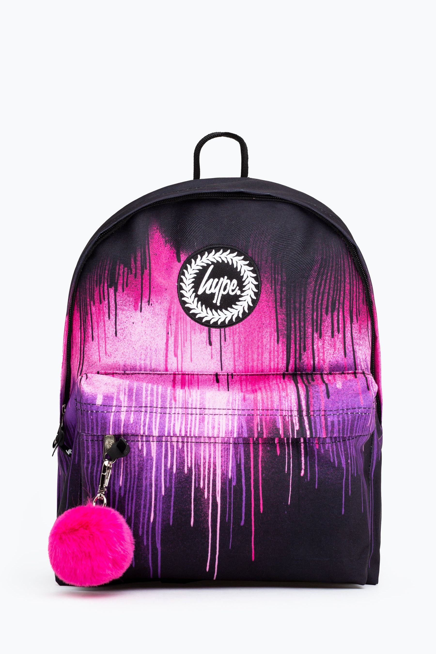 Hype. Pink Drip Backpack