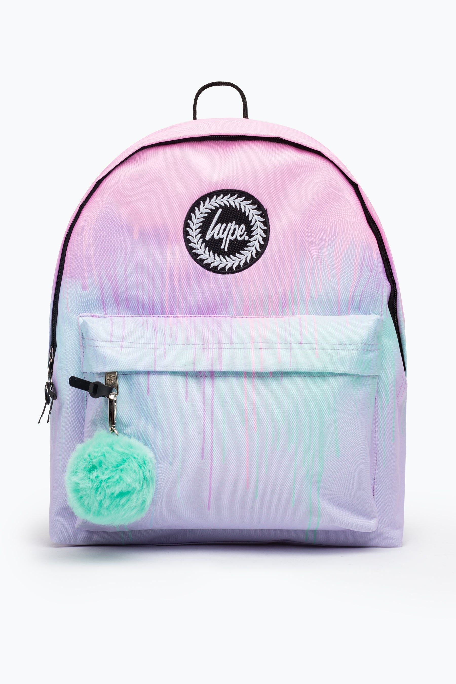 Hype. Purple Pastel Drip Backpack