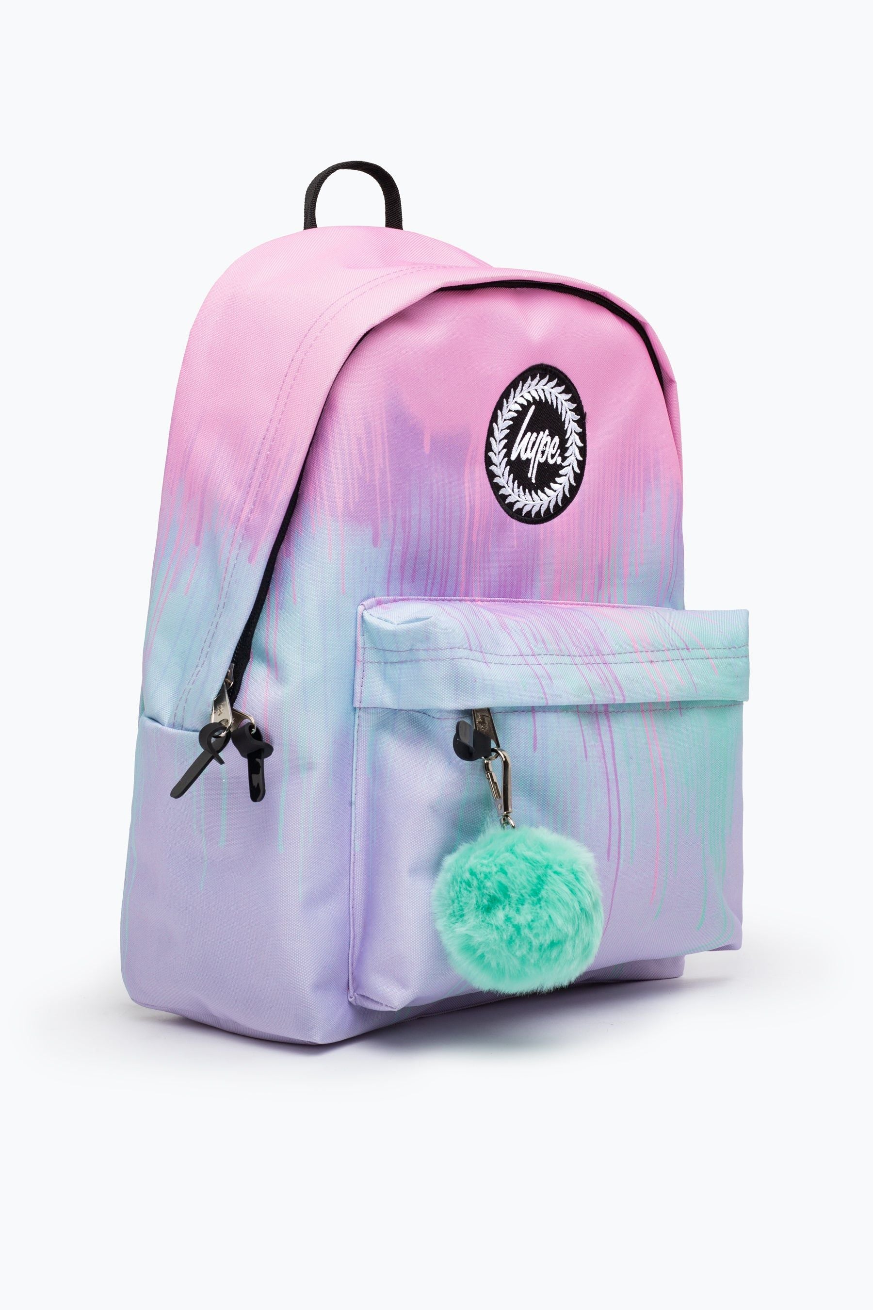 Hype. Purple Pastel Drip Backpack