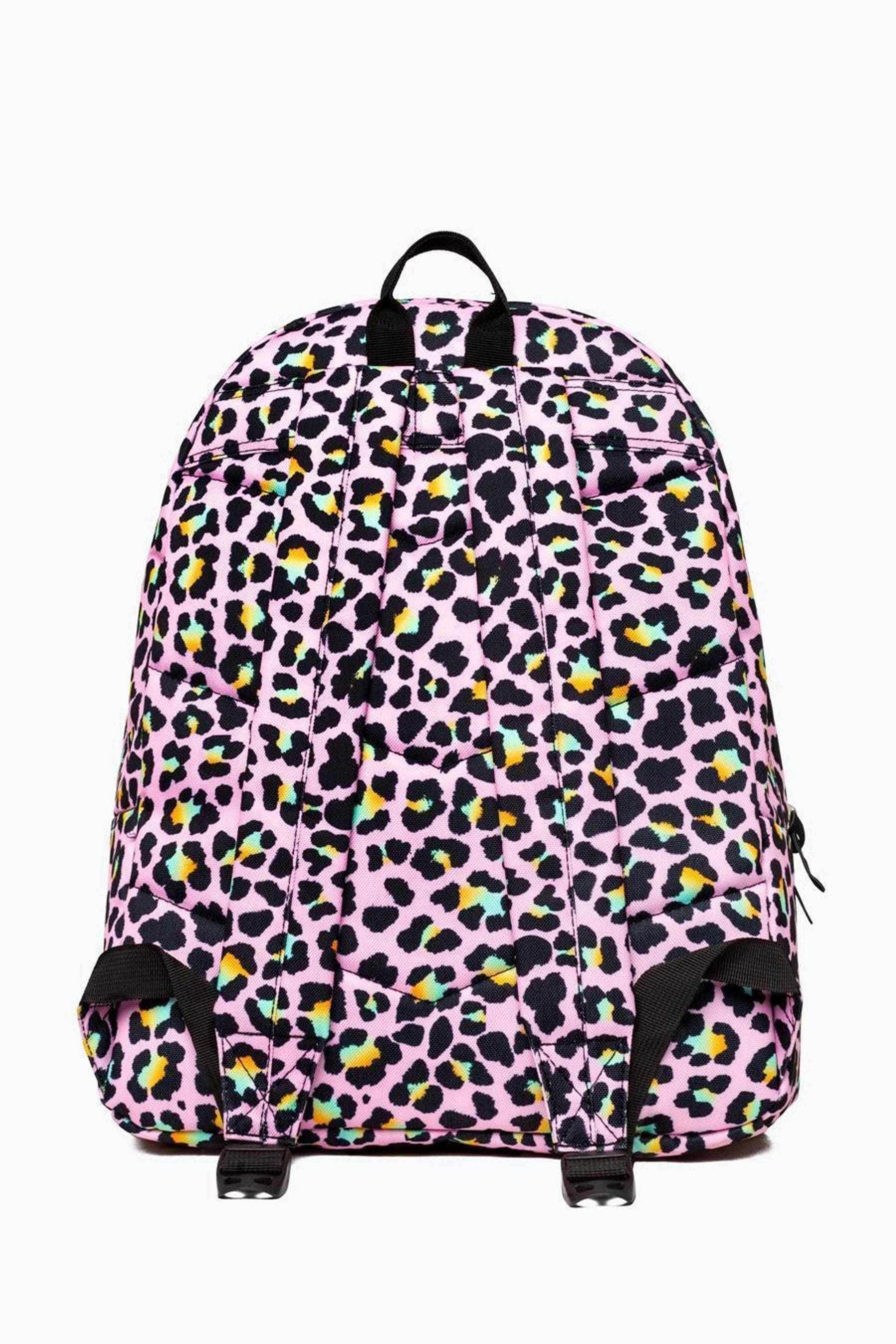 Hype. Pink Disco Leopard Backpack