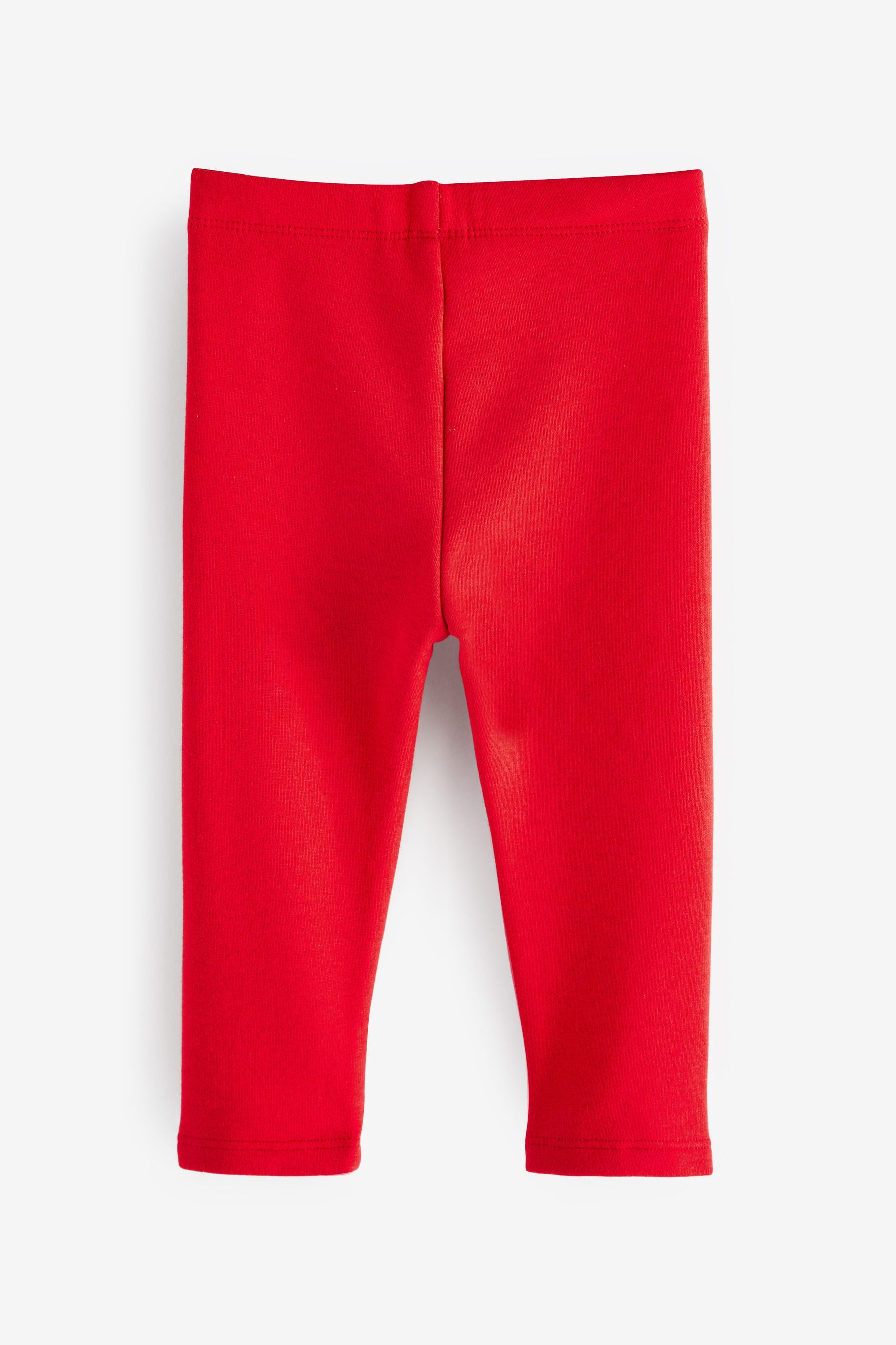 Red Cosy Fleece Lined Leggings (3mths-7yrs)