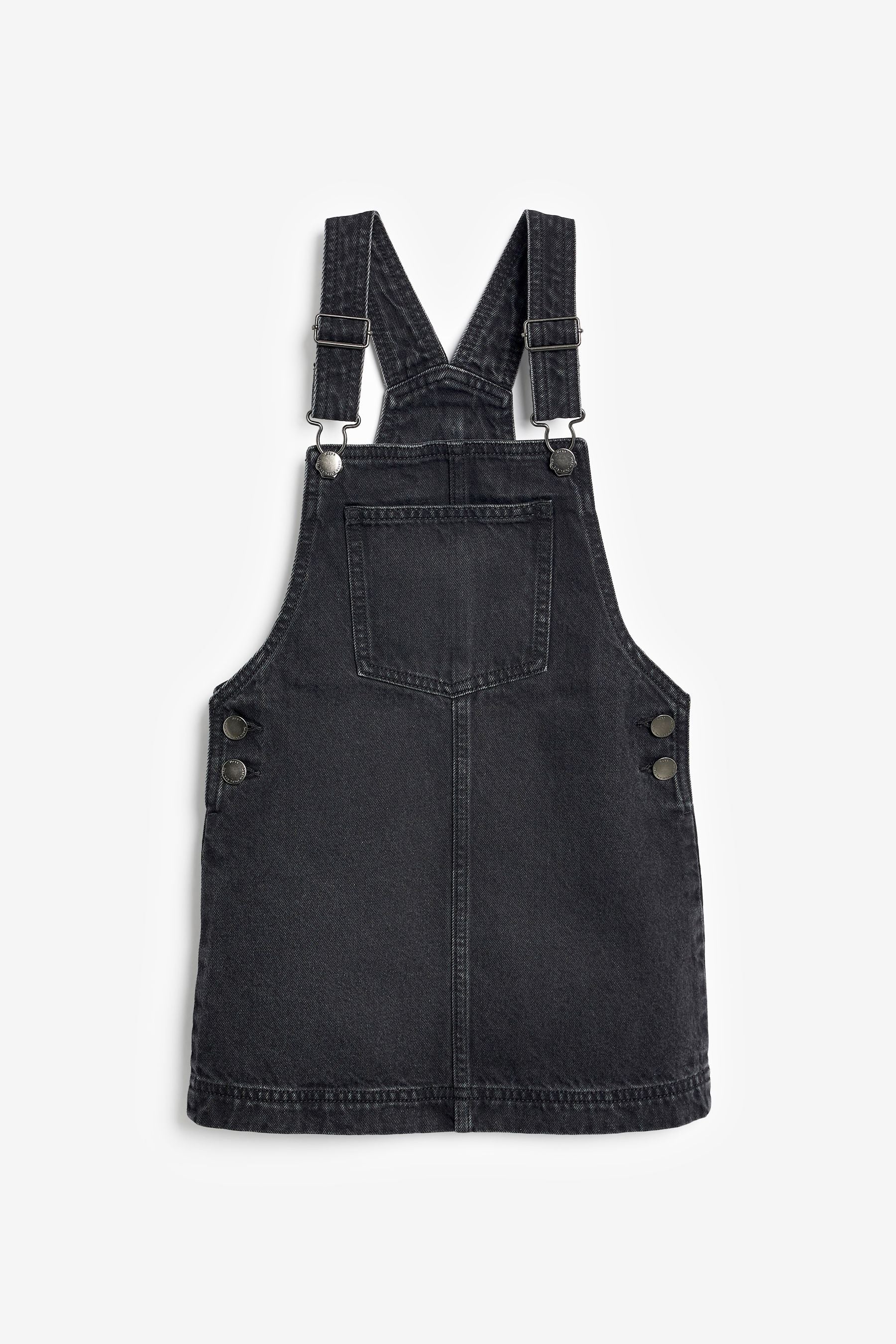 Black Denim Pinafore (3-16yrs)