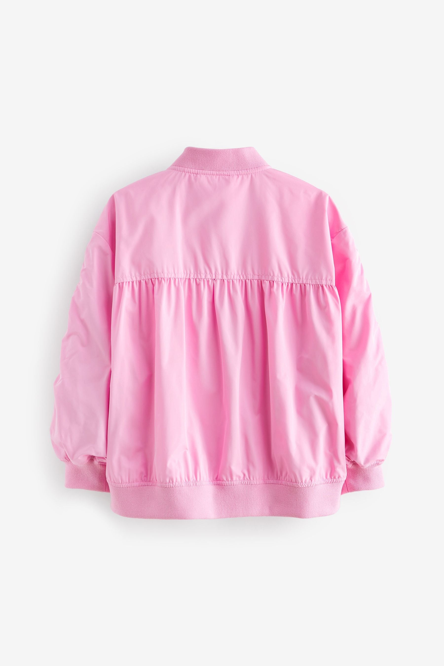 Pink Shower Resistant Bomber Jacket (3-16yrs)