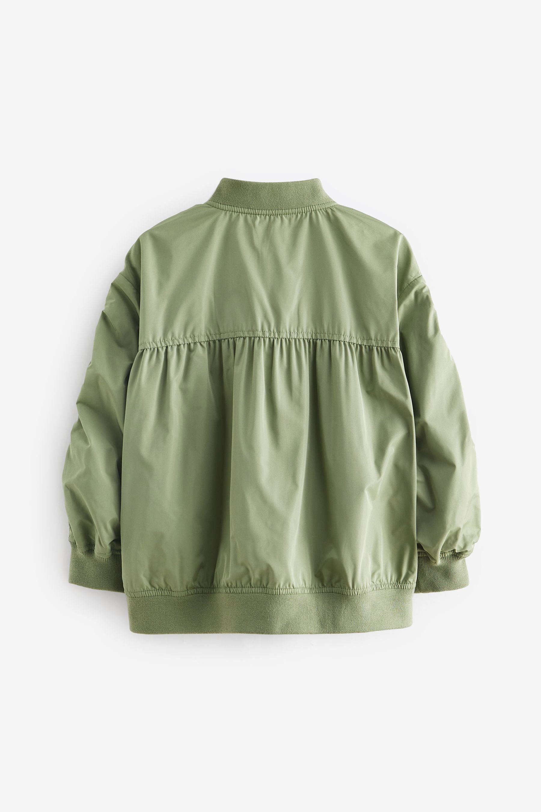 Khaki Green Shower Resistant Bomber Jacket (3-16yrs)