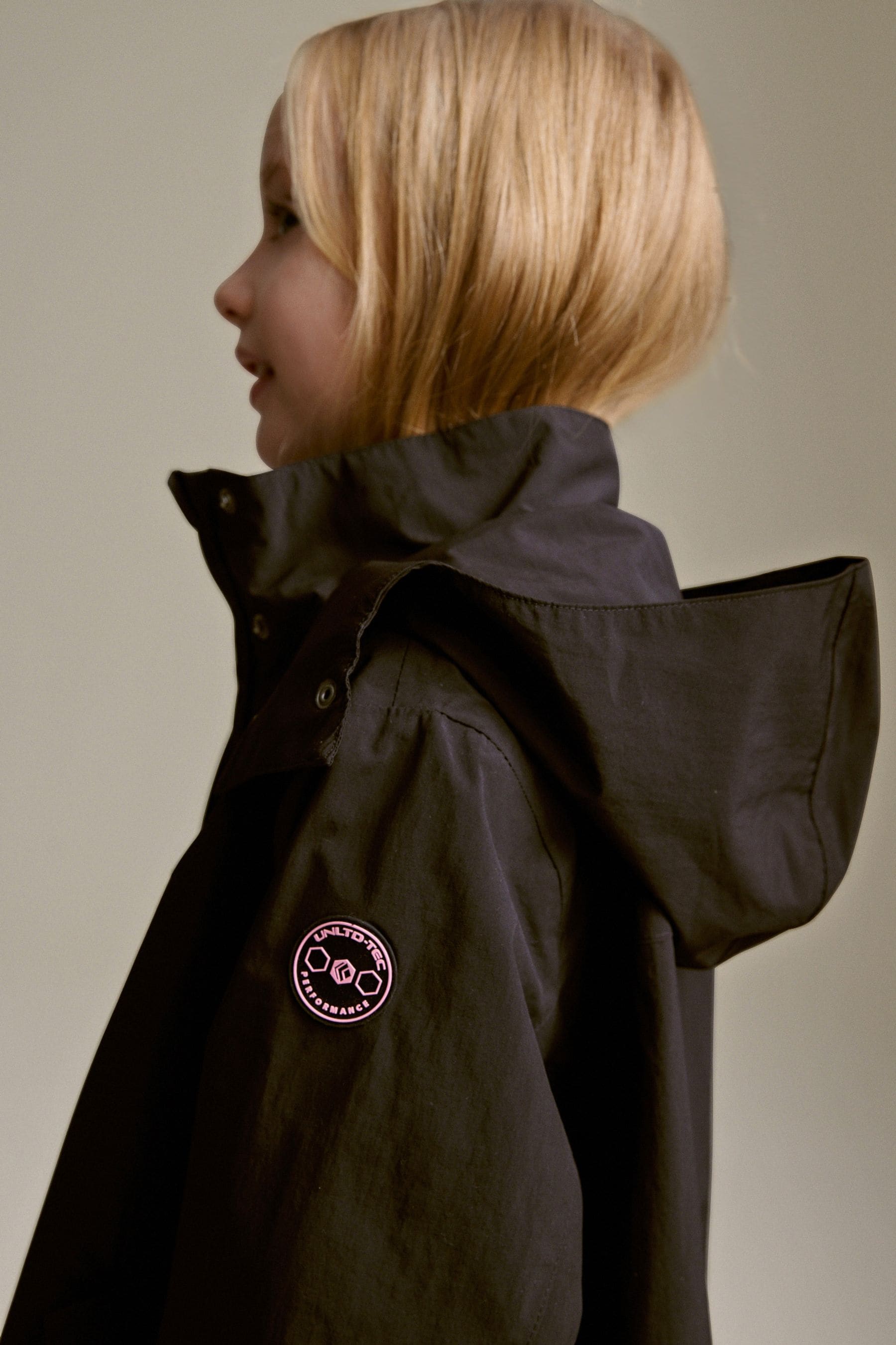 Black Waterproof Cagoule Jacket (5-16yrs)