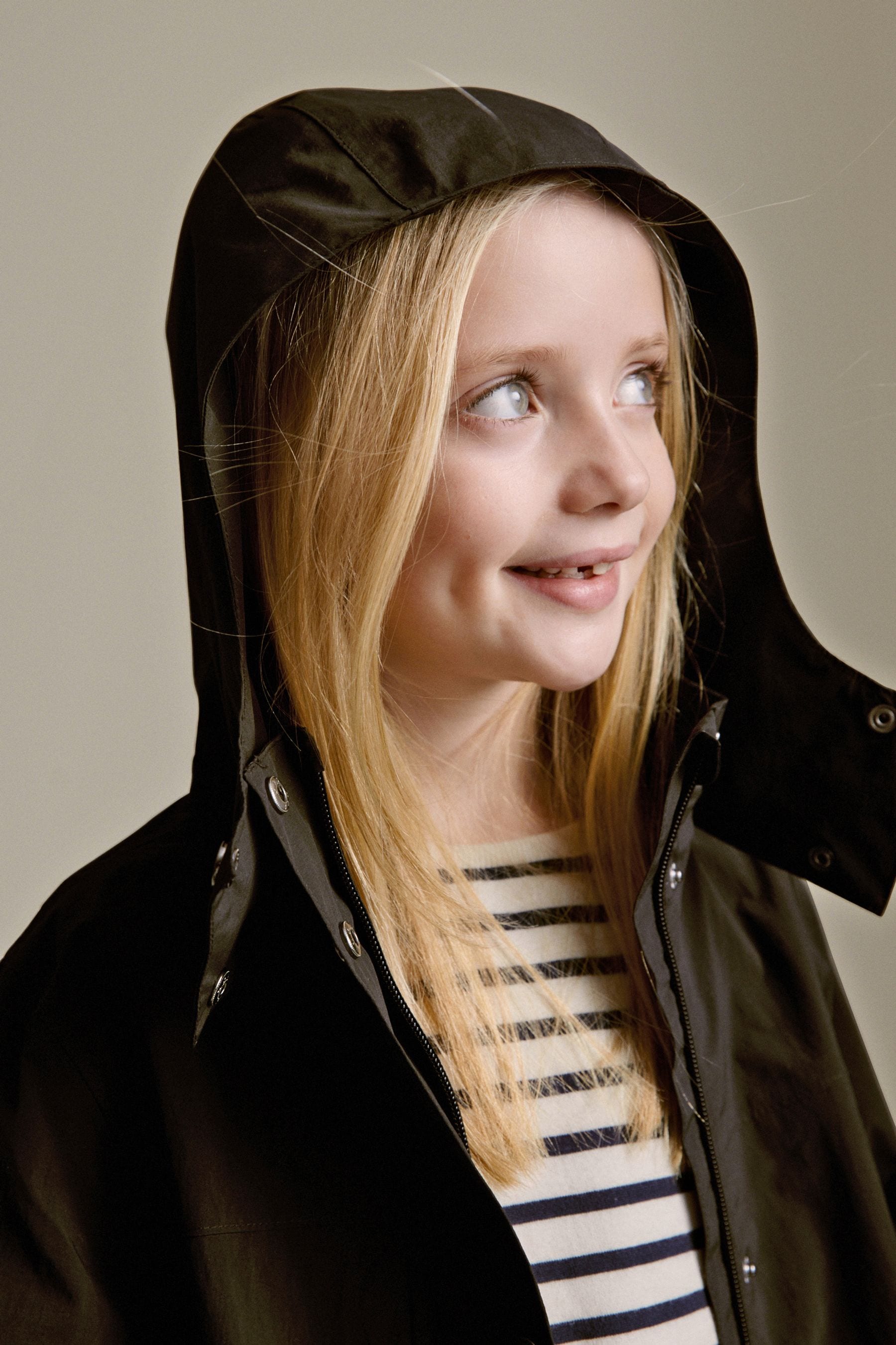 Black Waterproof Cagoule Jacket (5-16yrs)