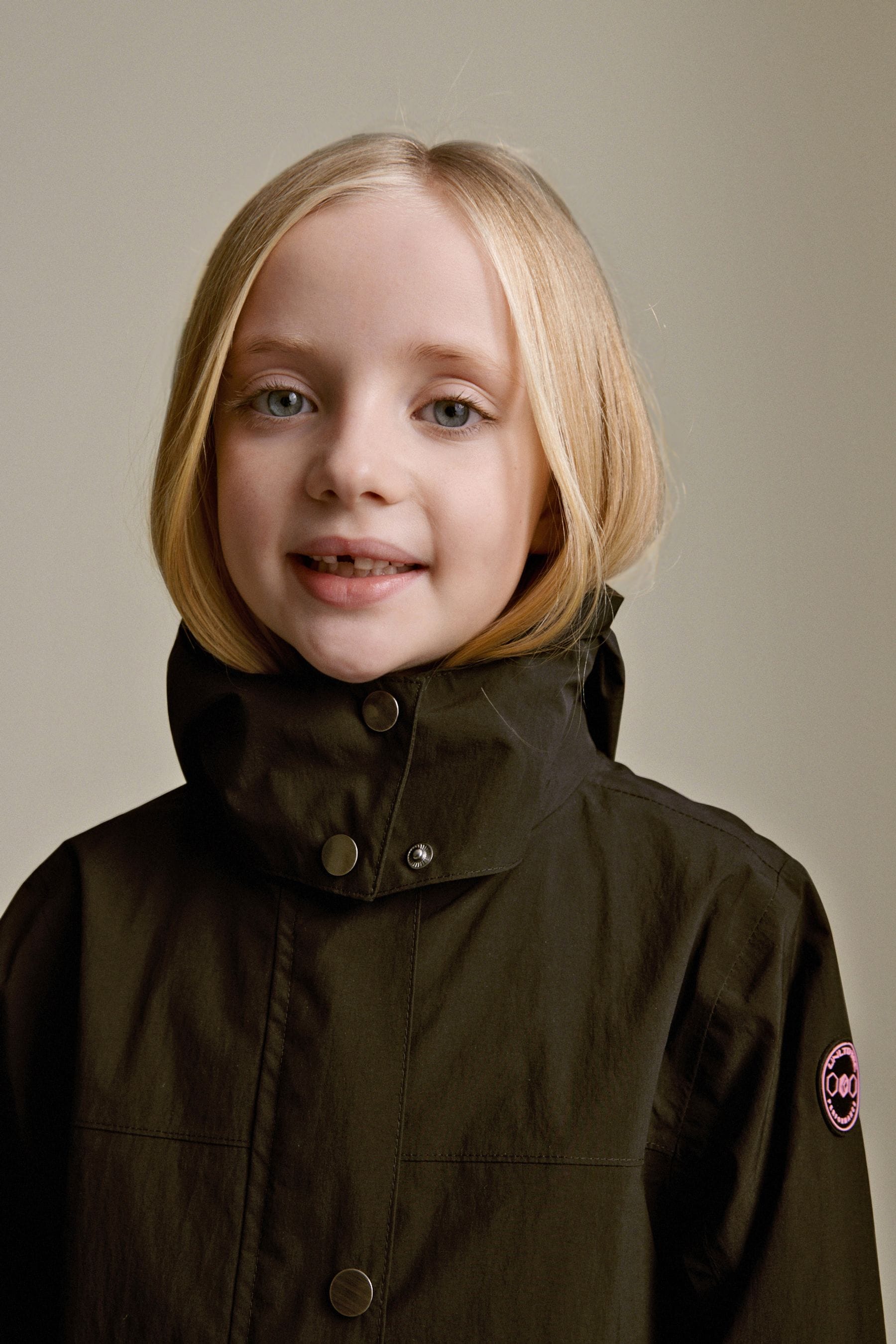 Black Waterproof Cagoule Jacket (5-16yrs)