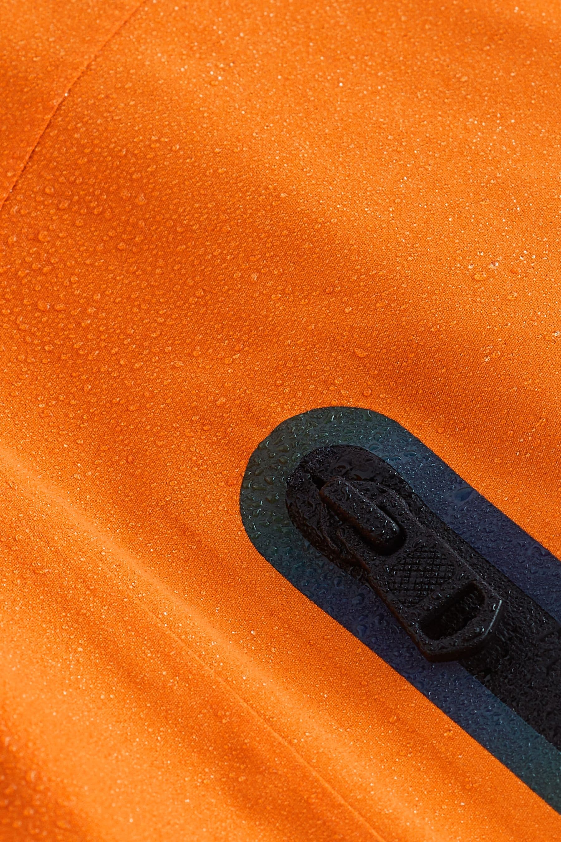 Orange Waterproof Fleece Lined Coat (3-16yrs)