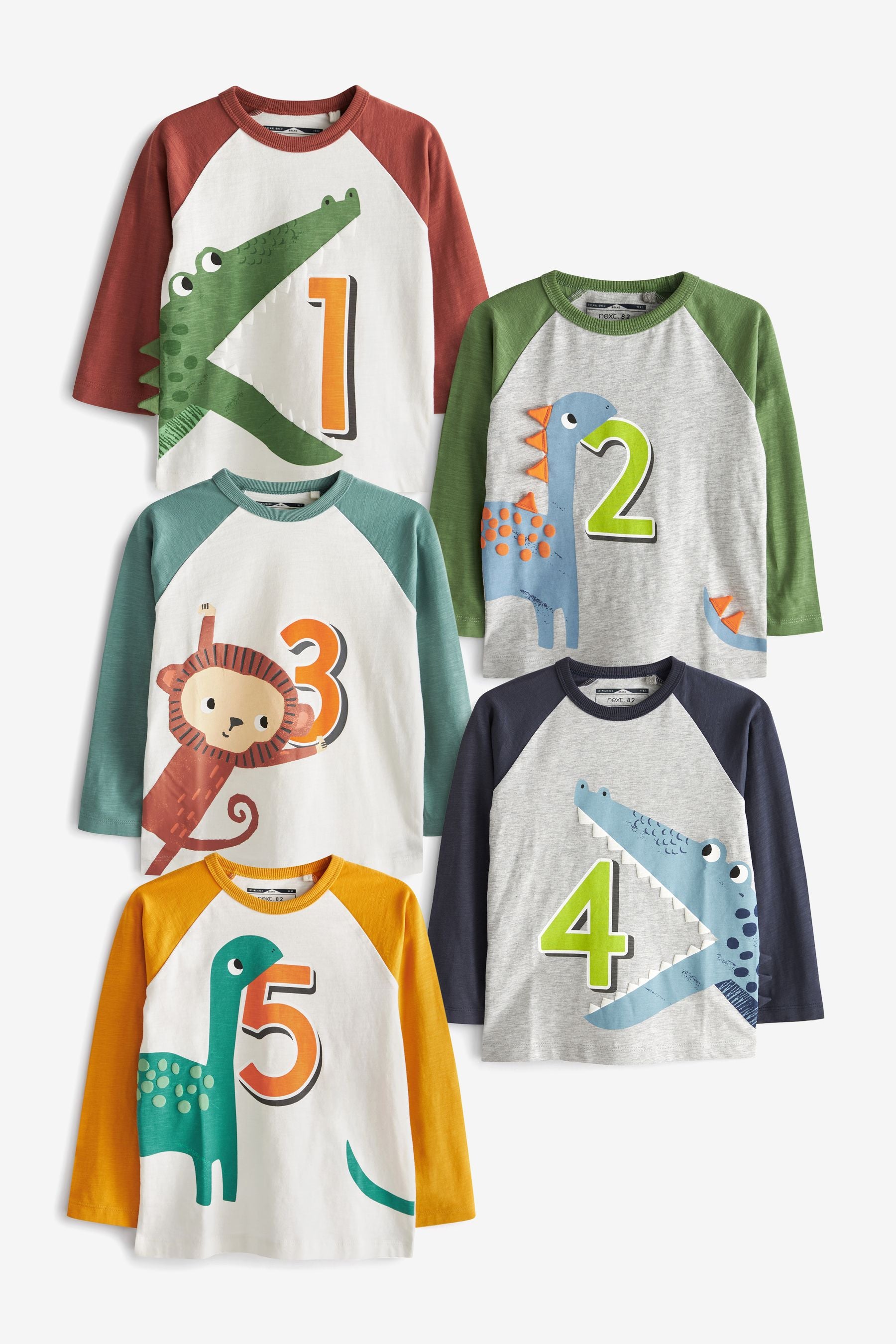 Safari 'I AM' Long Sleeve T-Shirt (12mths-6yrs)