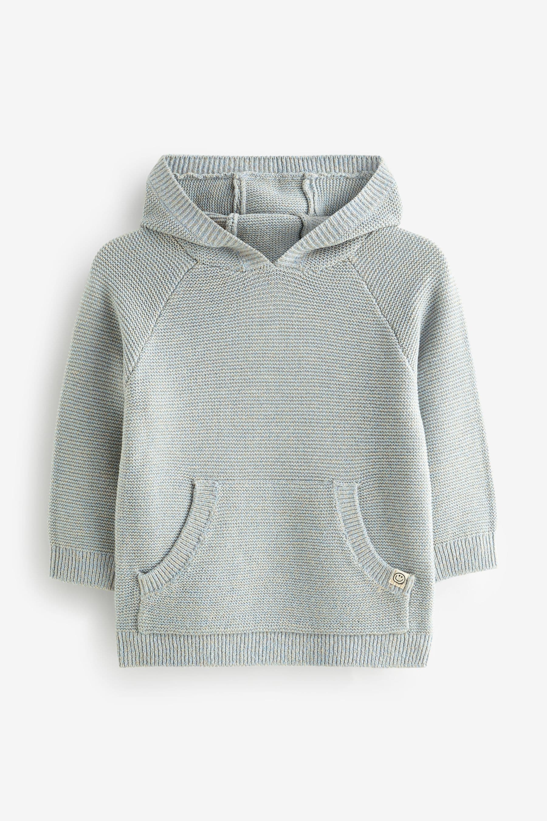 Grey Slouchy Hoodie (3mths-7yrs)