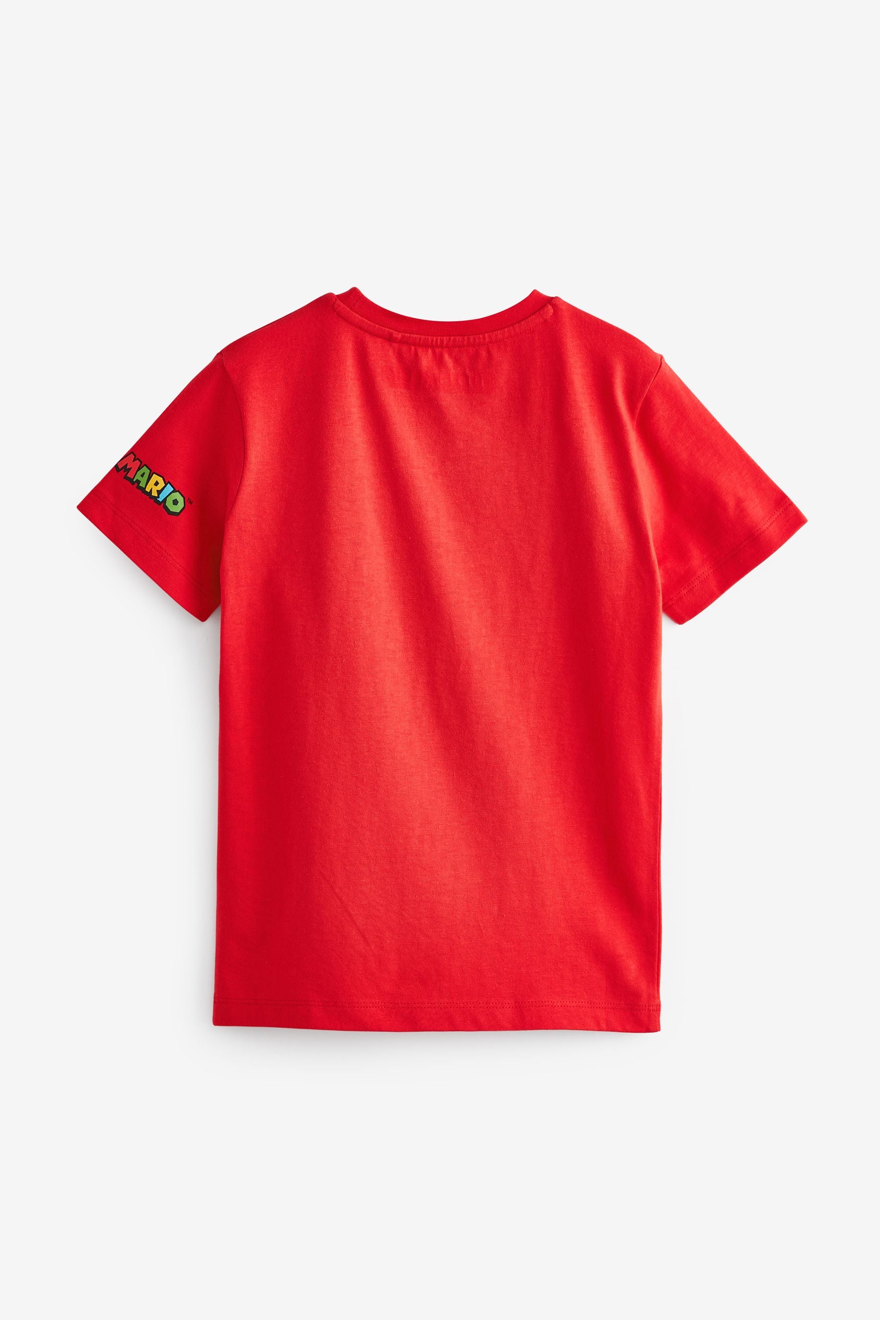 Red Mario Gaming 100% Cotton T-Shirt (3-16yrs)