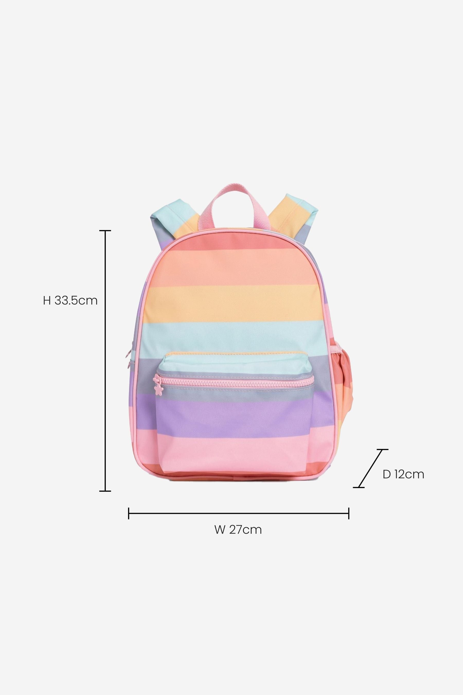 Rainbow Stripe Backpack