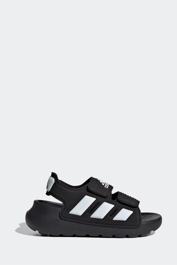 adidas Black/White Kids Altaswim 2.0 Sandals