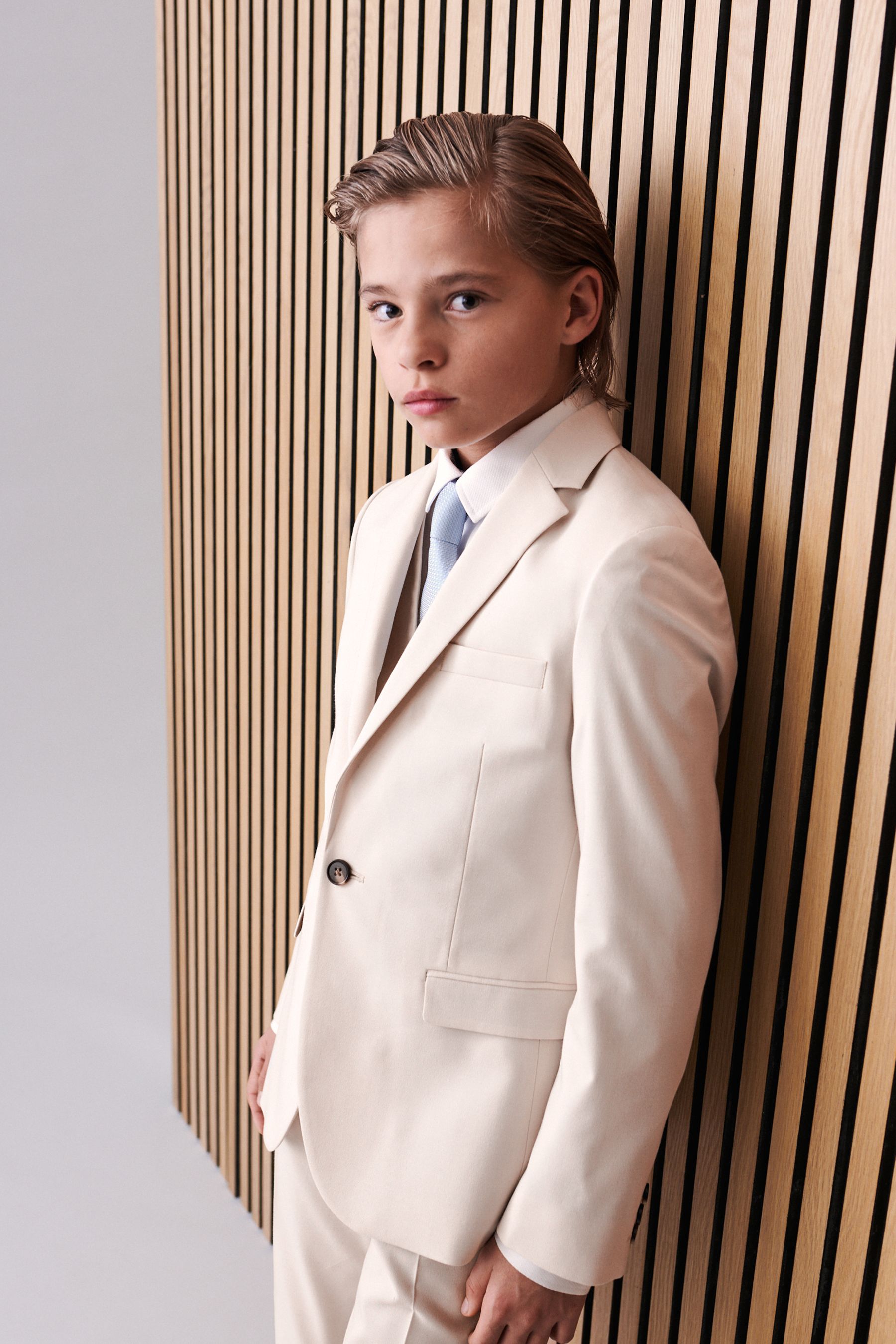 Cream Suit: Jacket (12mths-16yrs)