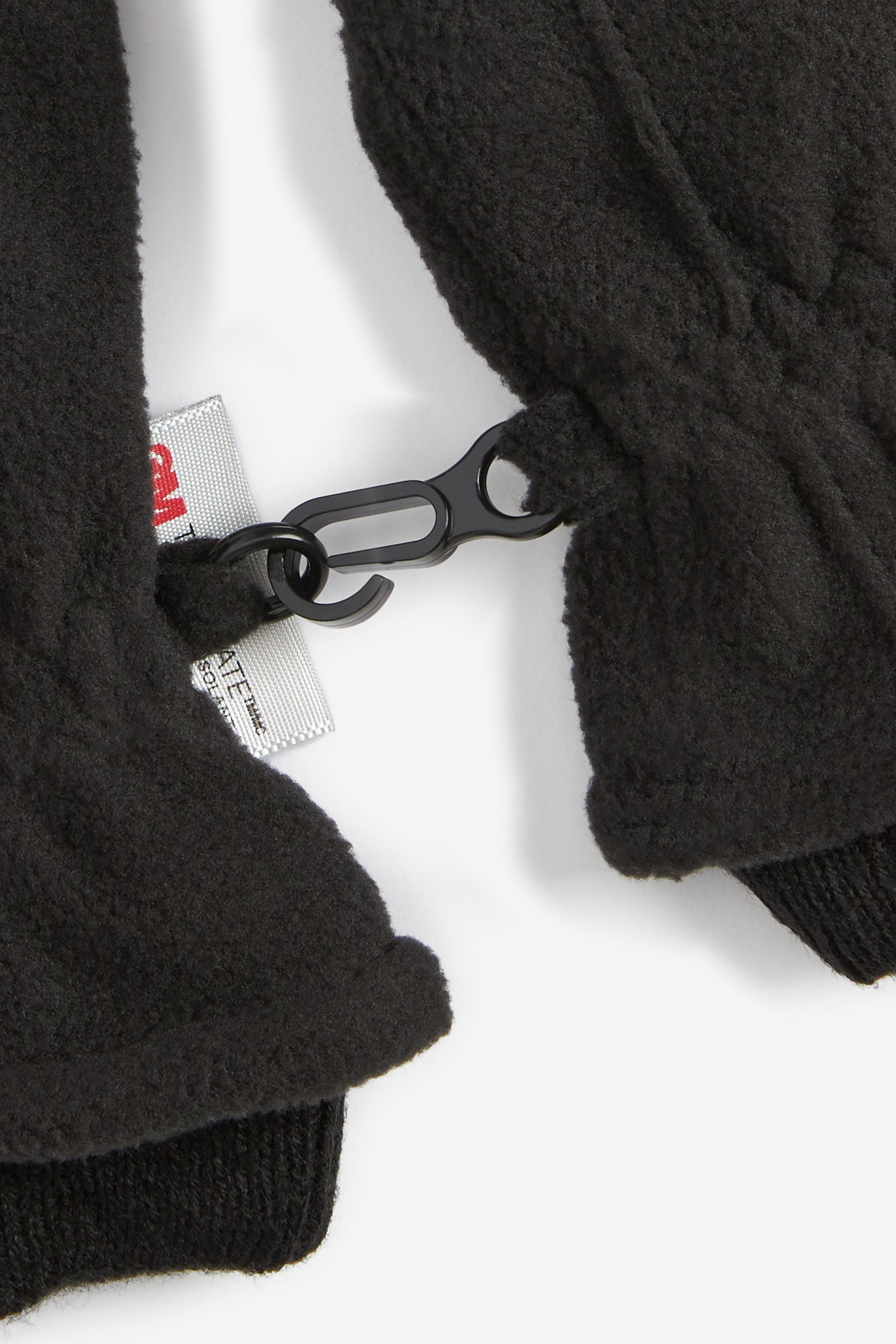 Black Fleece Gloves (3-16yrs)