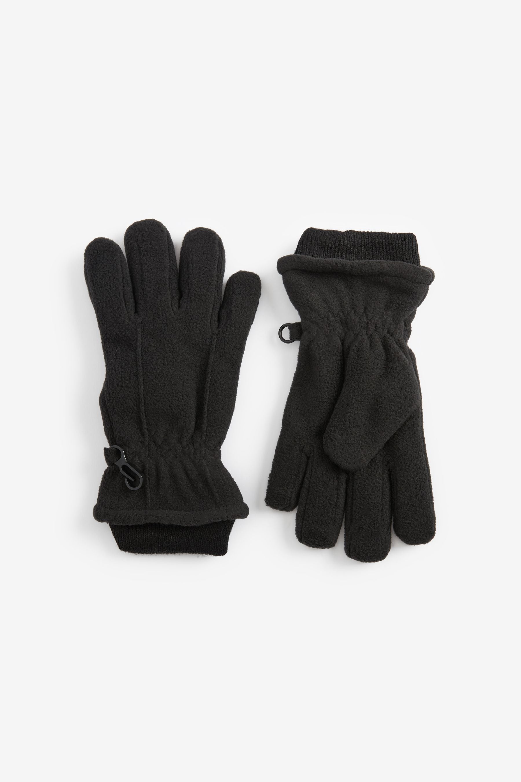 Black Fleece Gloves (3-16yrs)