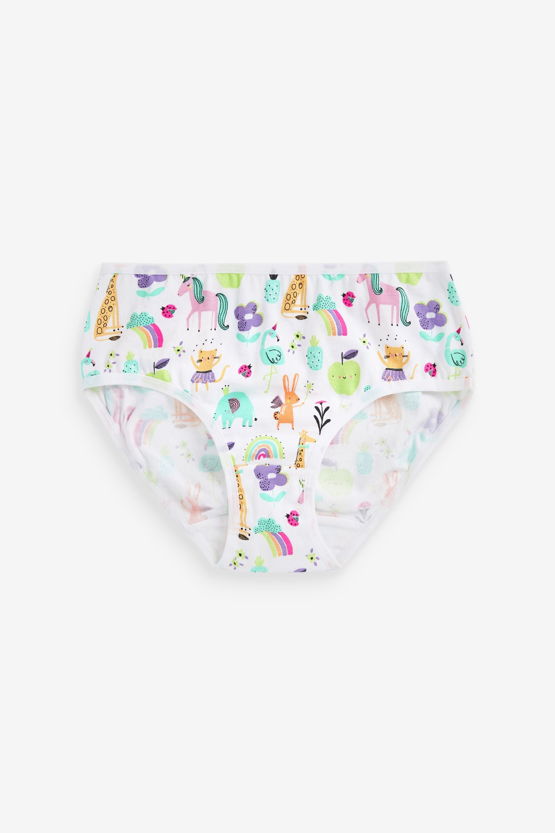 Pastel Unicorn Character purple 7 pack briefs (1.5-12yrs)