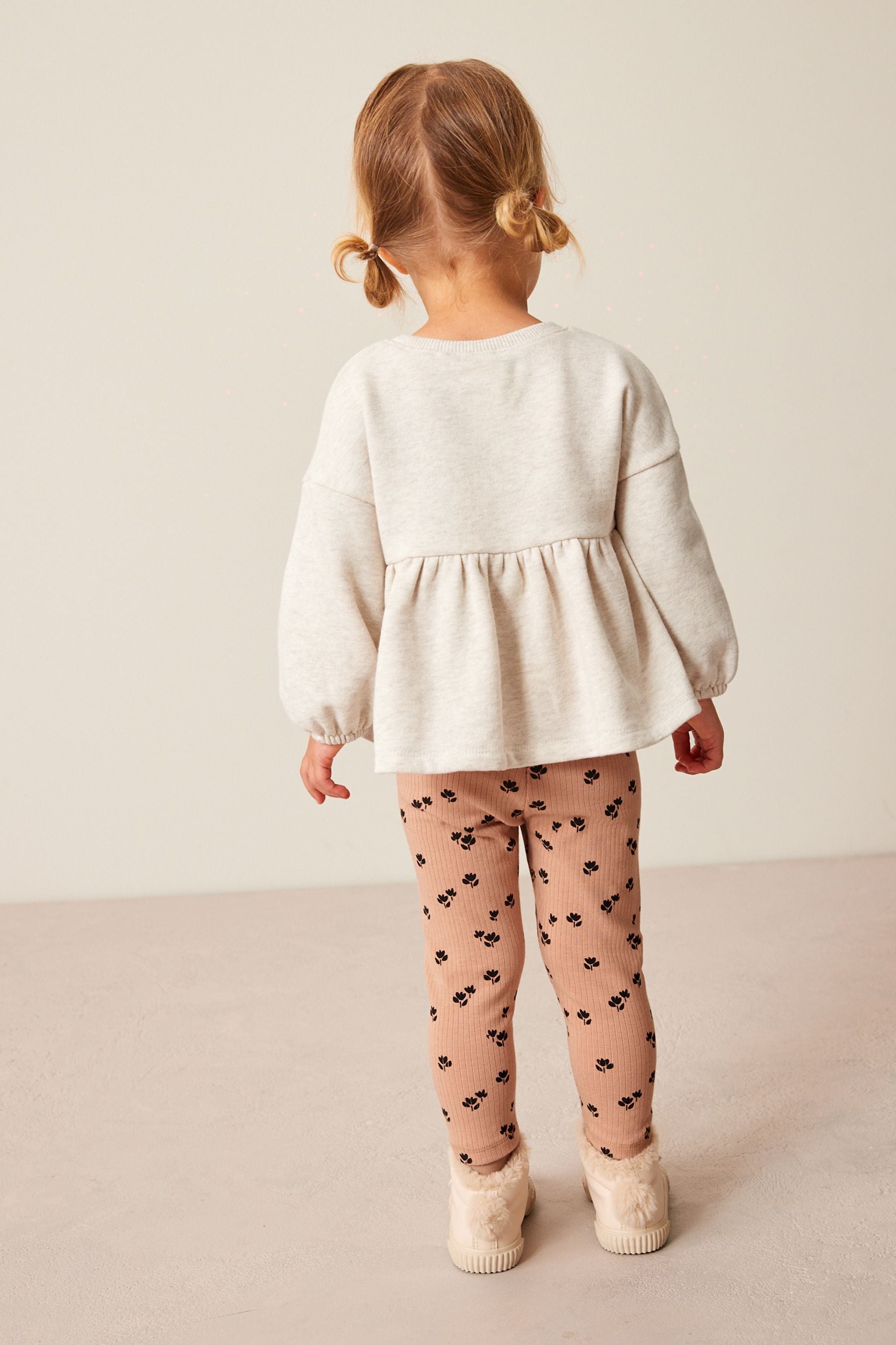 Neutral Top and Legging Set (3mths-7yrs)