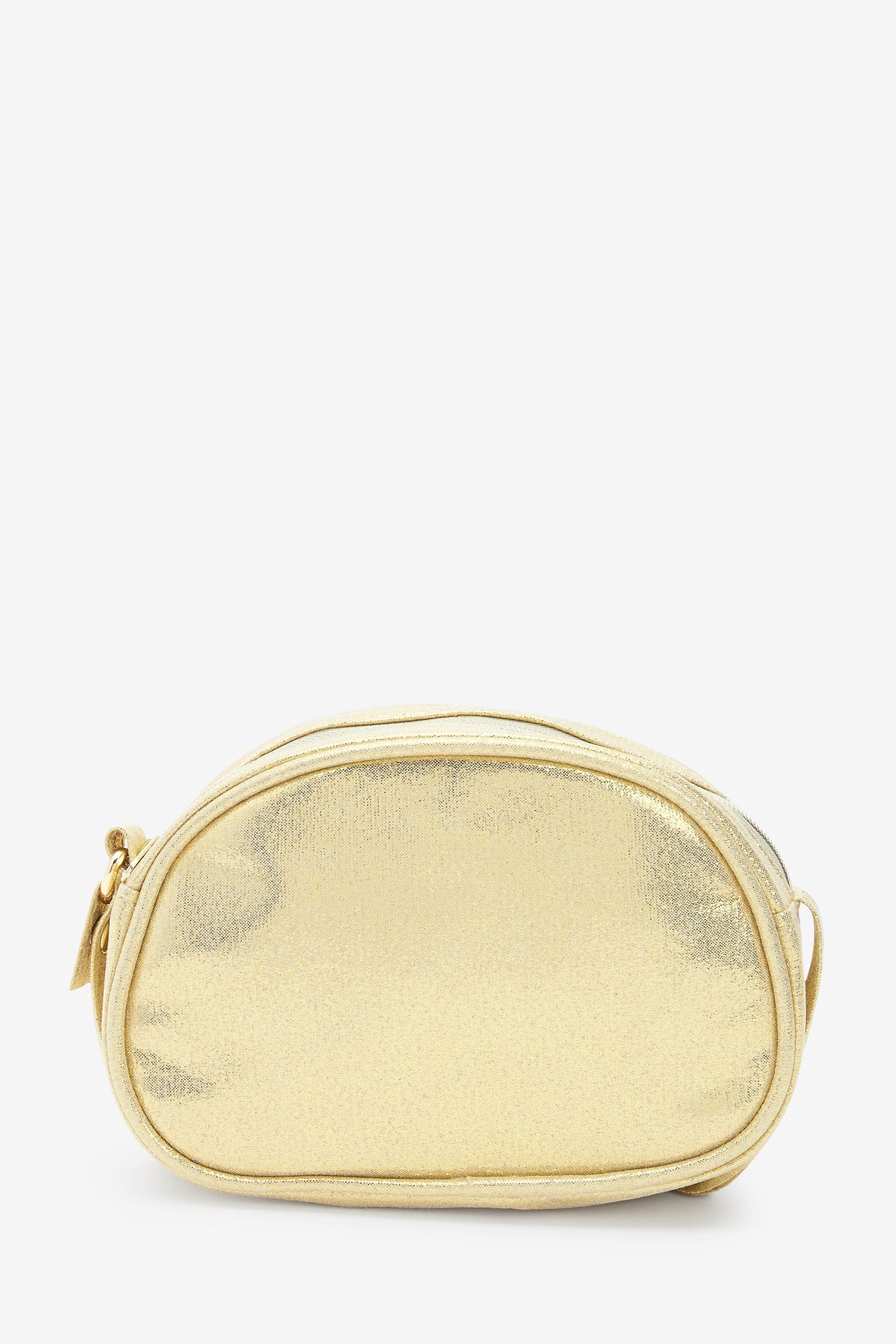 Gold Bow Cross-Body Bag